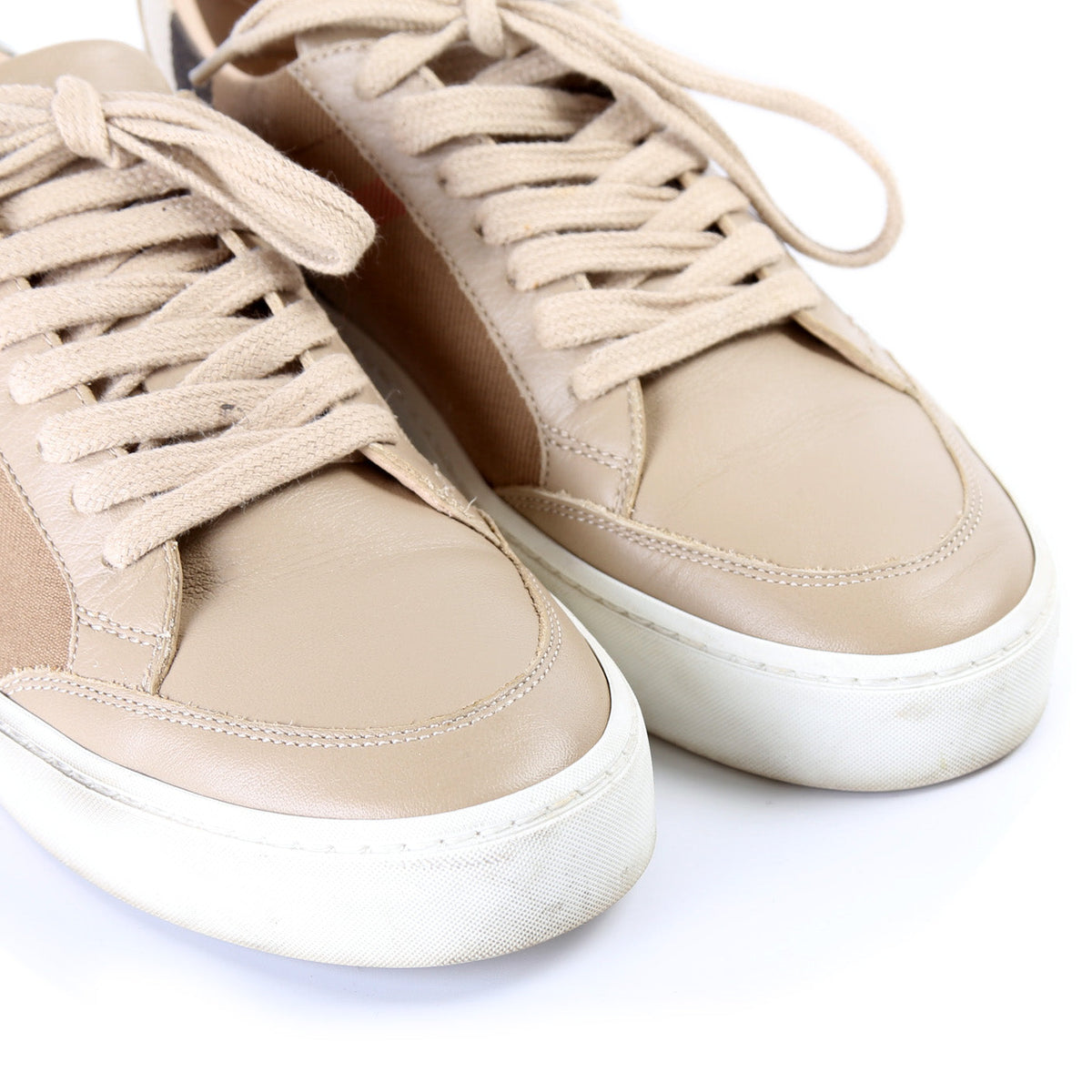 Salmond Check Sneakers Size 36.5