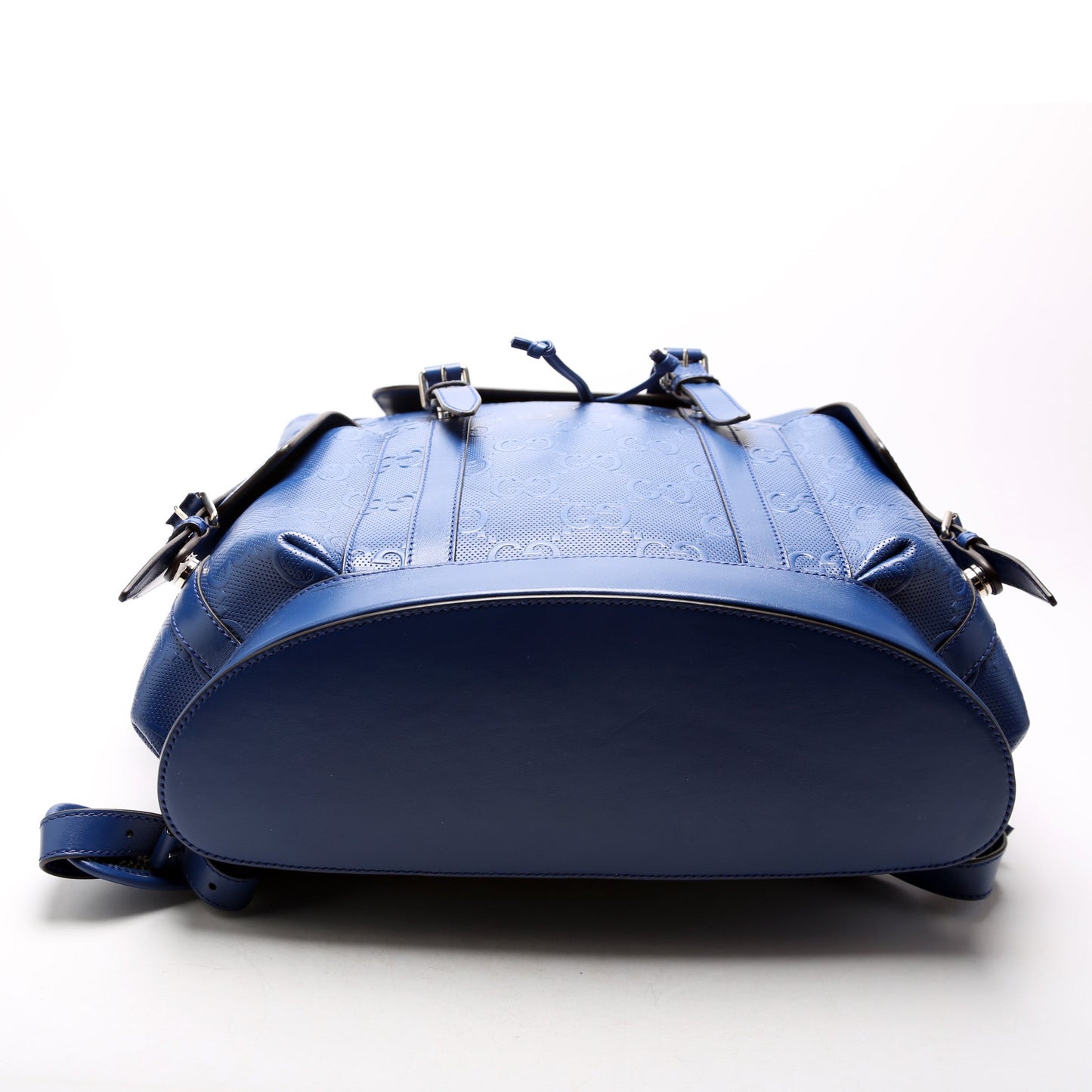 GG Embossed Leather Backpack