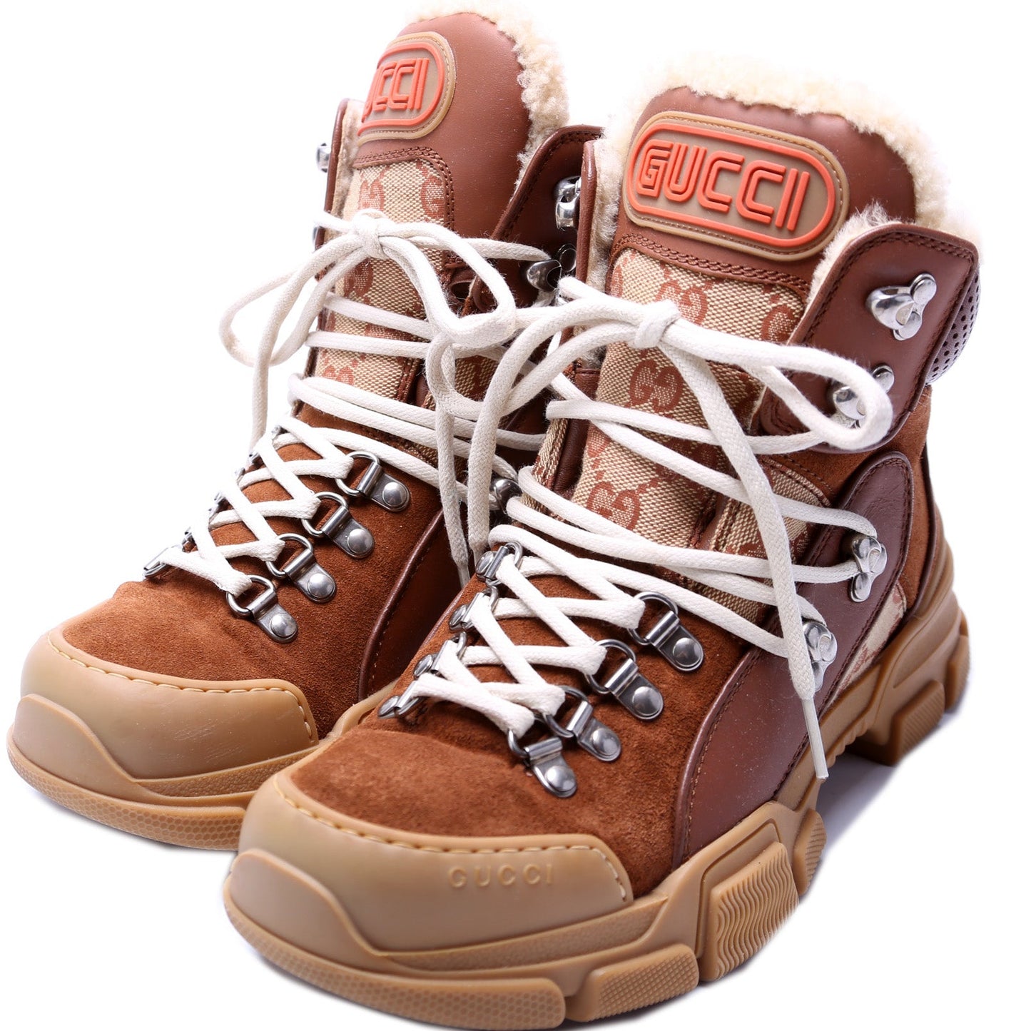 Gucci Flashtrek Hiking Boots Size