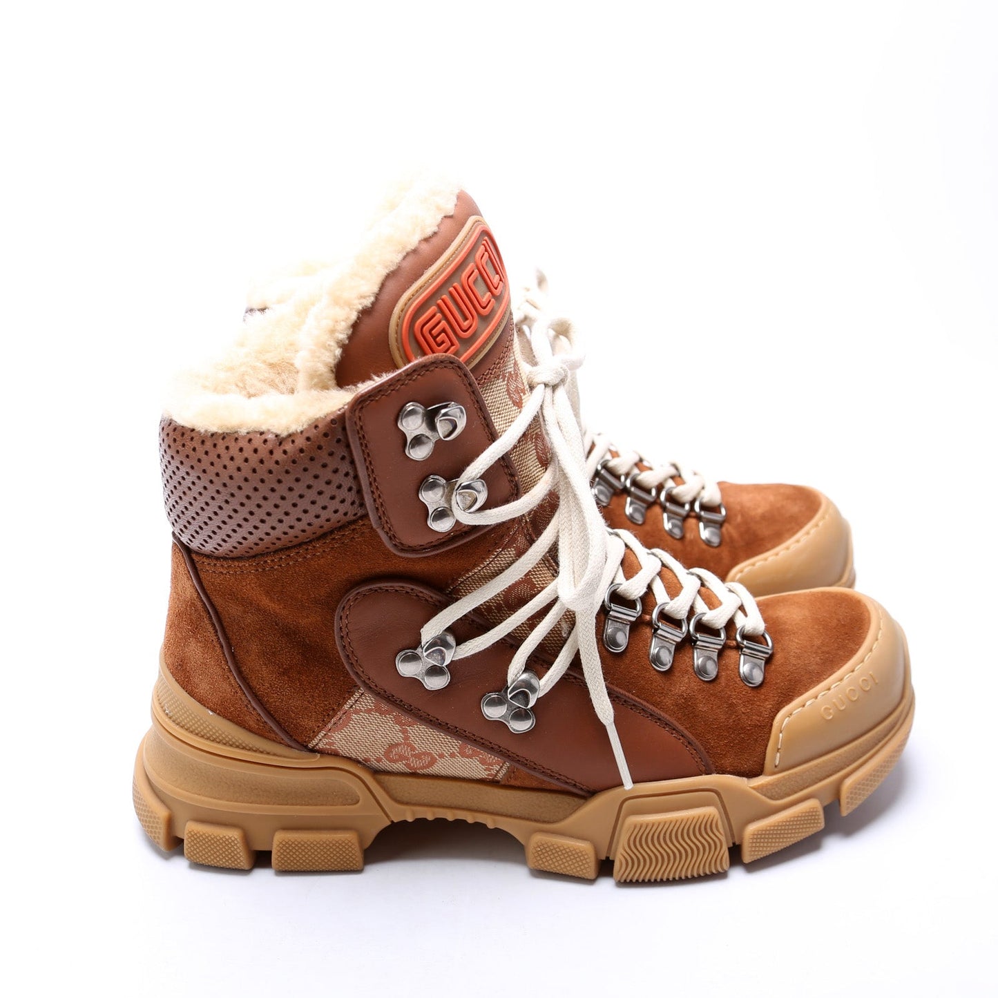 Gucci Flashtrek Hiking Boots Size