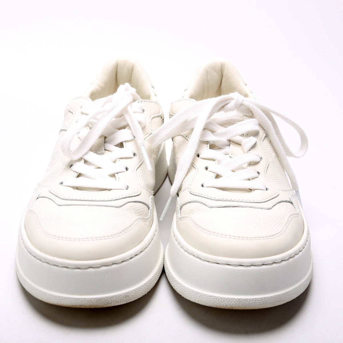 GG Chunky Leather Sneakers Size .