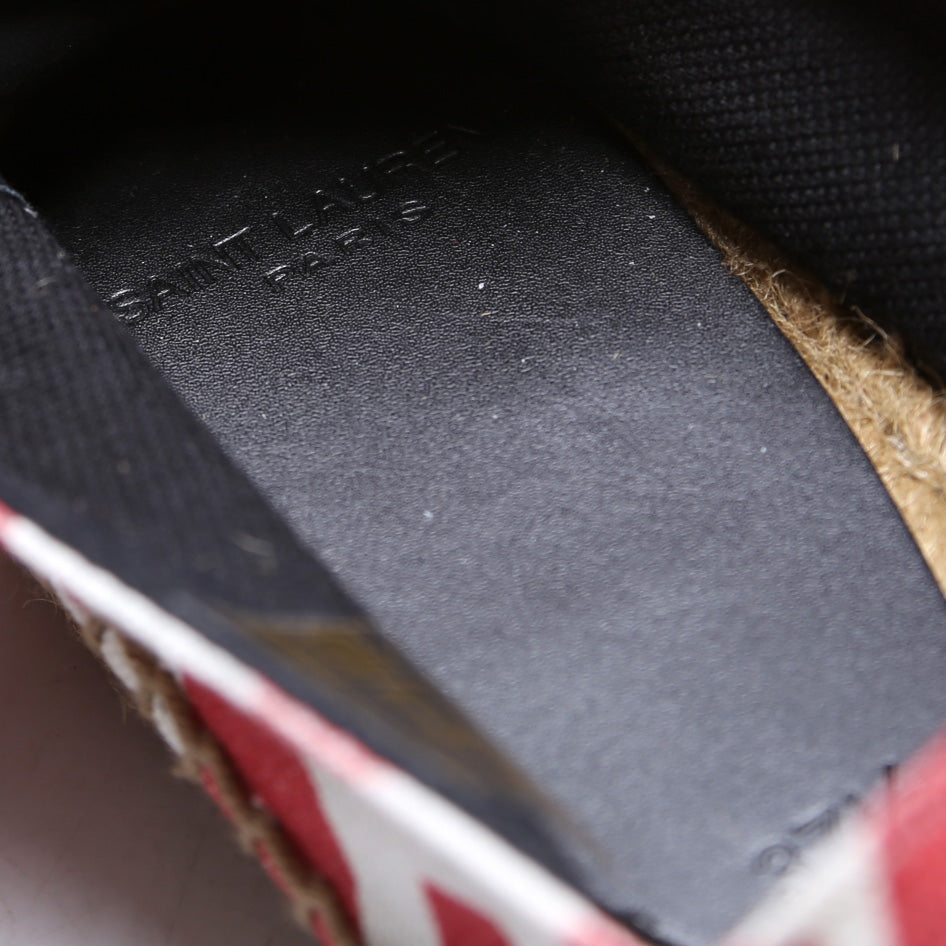 Espadrilles Lips Canvas Size .