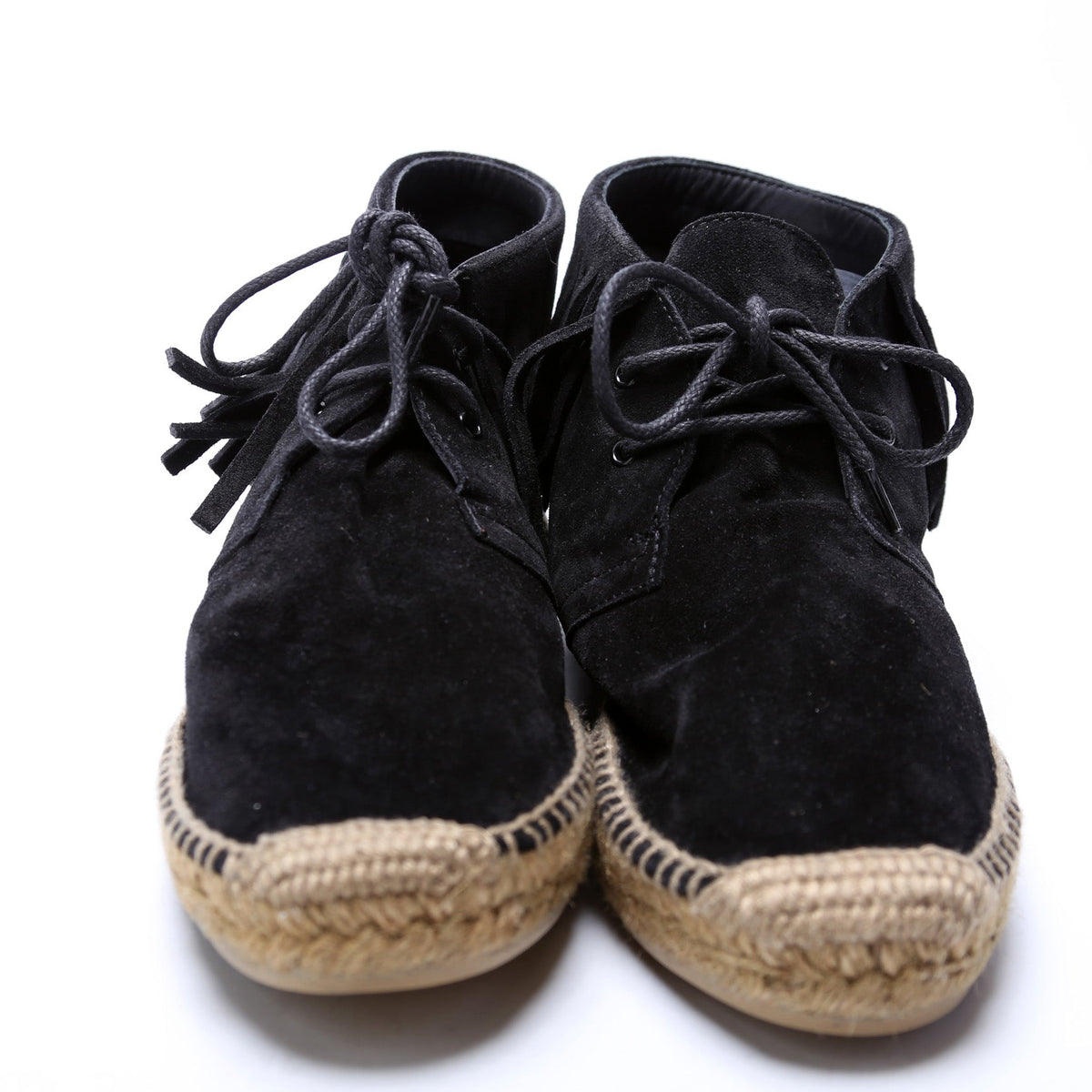 Fringe Espadrilles Suede Size