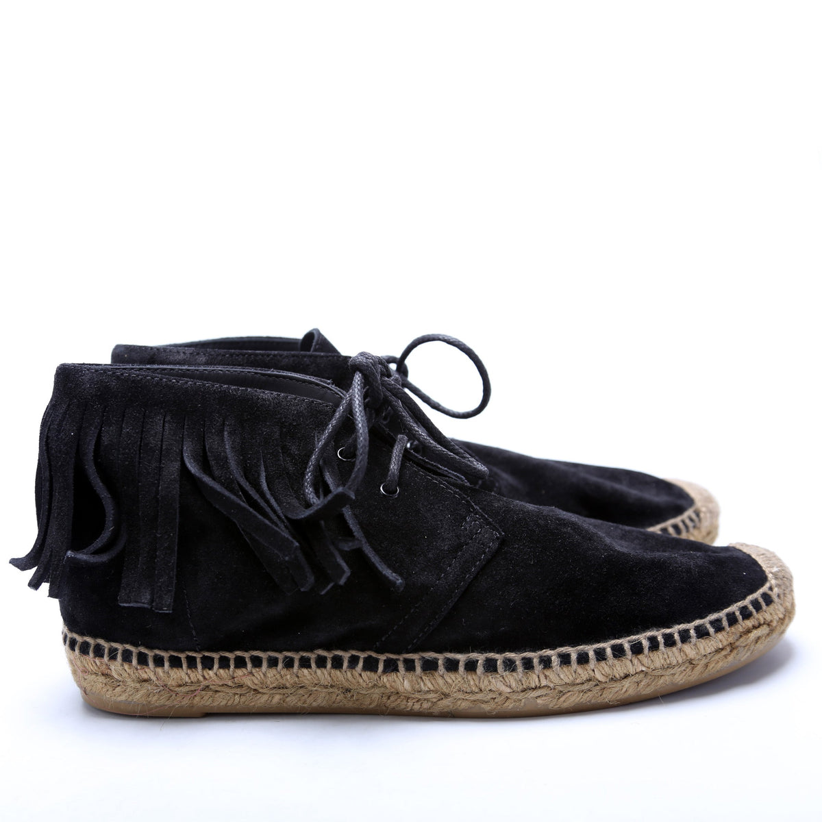 Fringe Espadrilles Suede Size