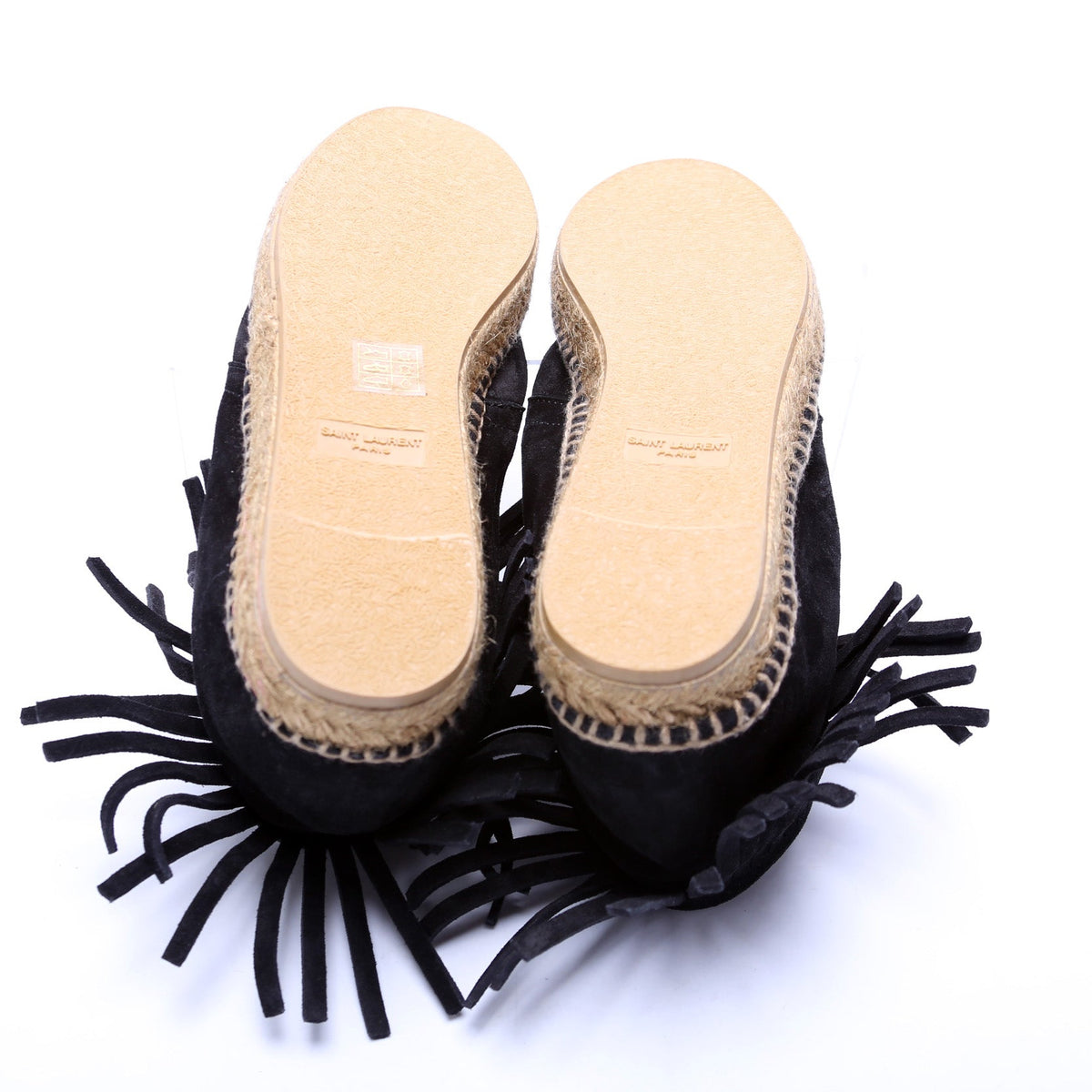 Fringe Espadrilles Suede Size
