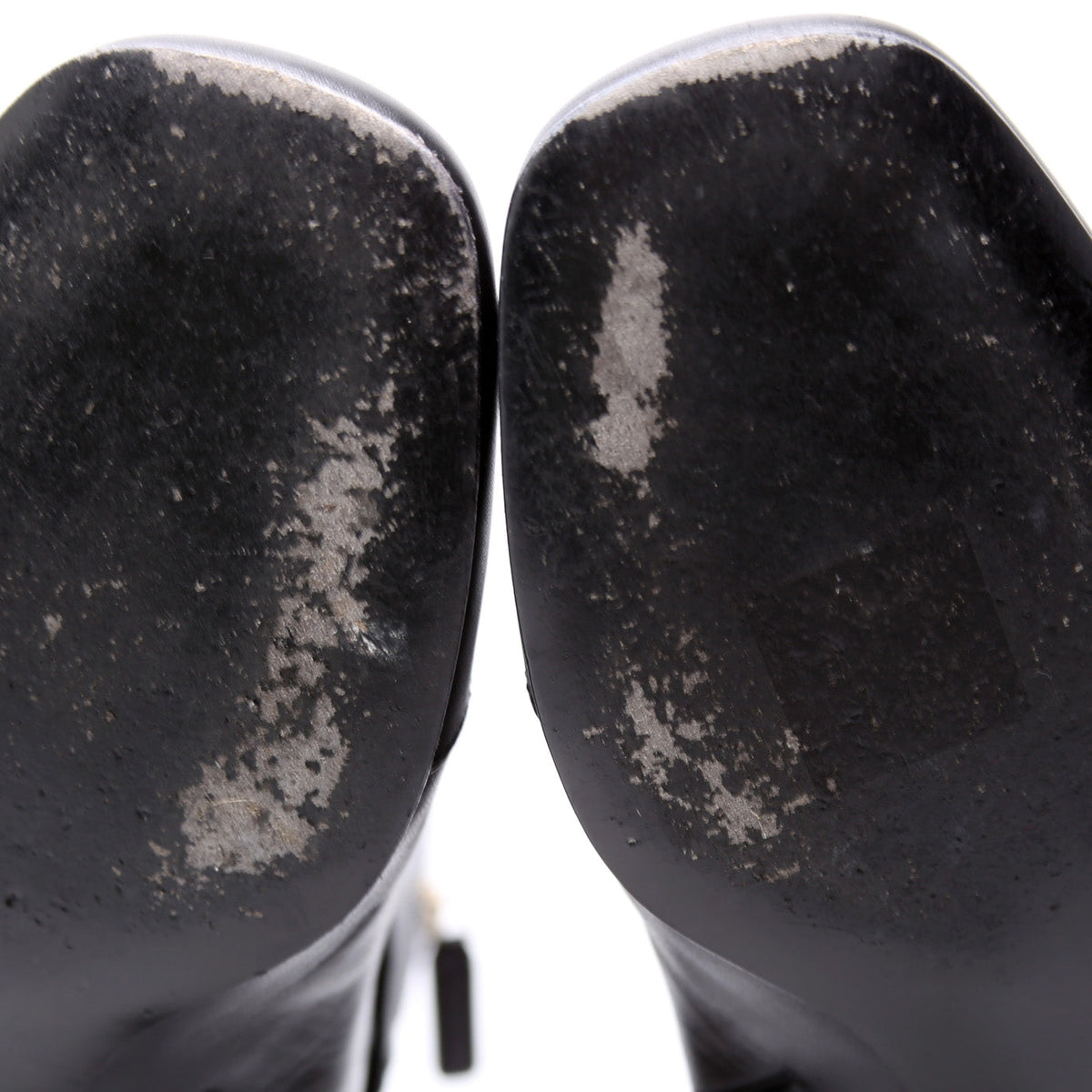 Interlocking GG Moto Chain Booties Size