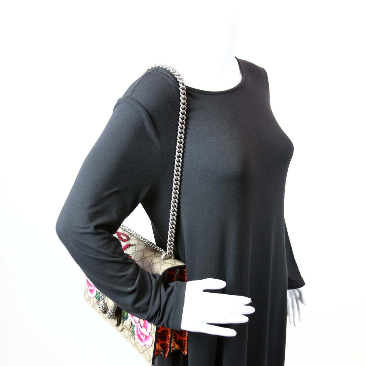 Dionysus GG 'Elton' Embroidered Shoulder Medium