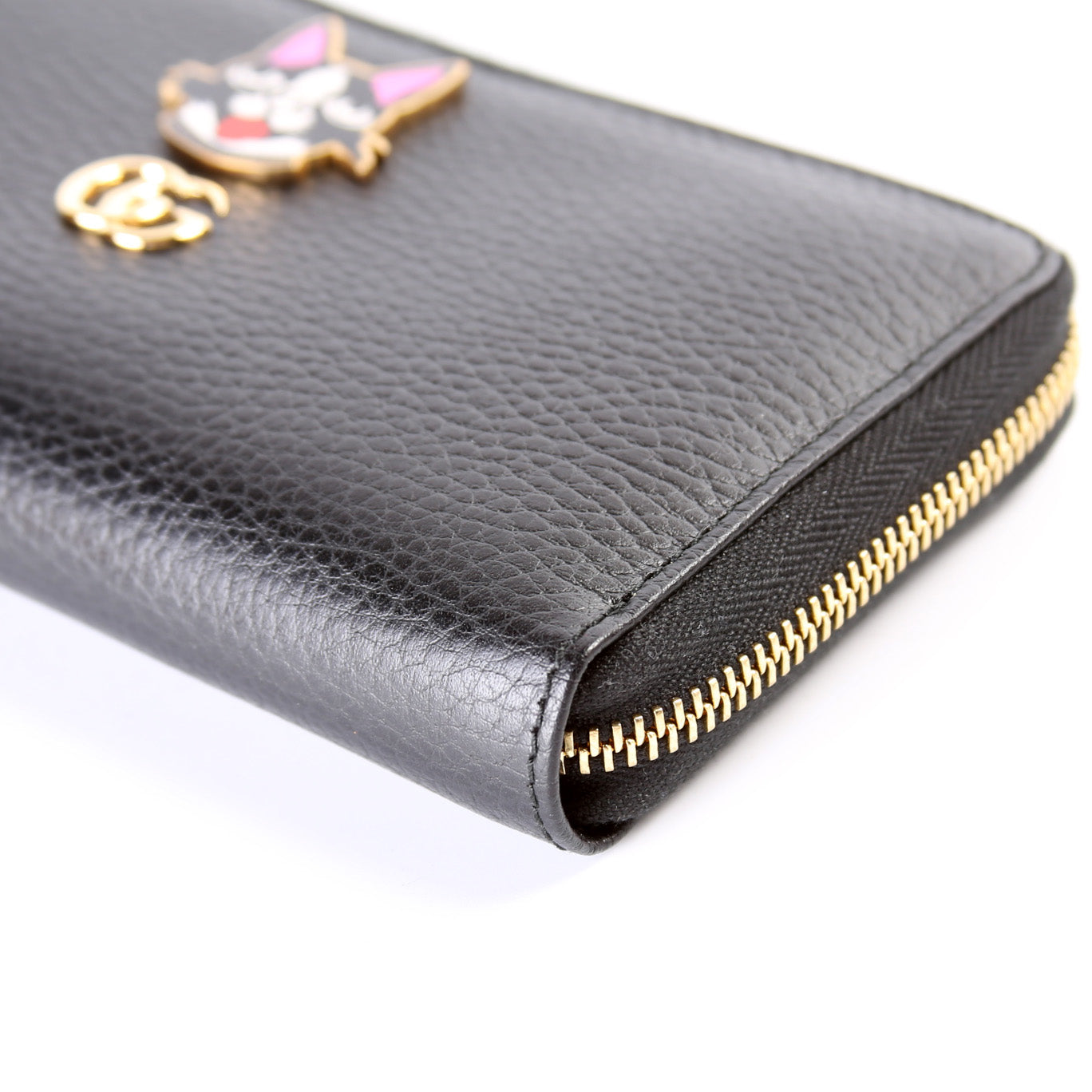 GG Marmont Bosco Zip Around Wallet