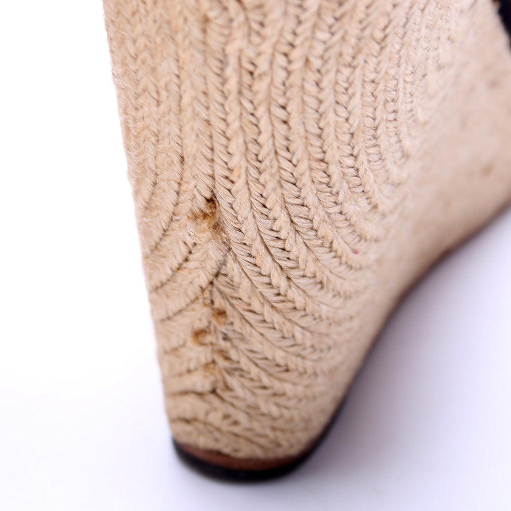 Horsebit Espadrille Wedges Size