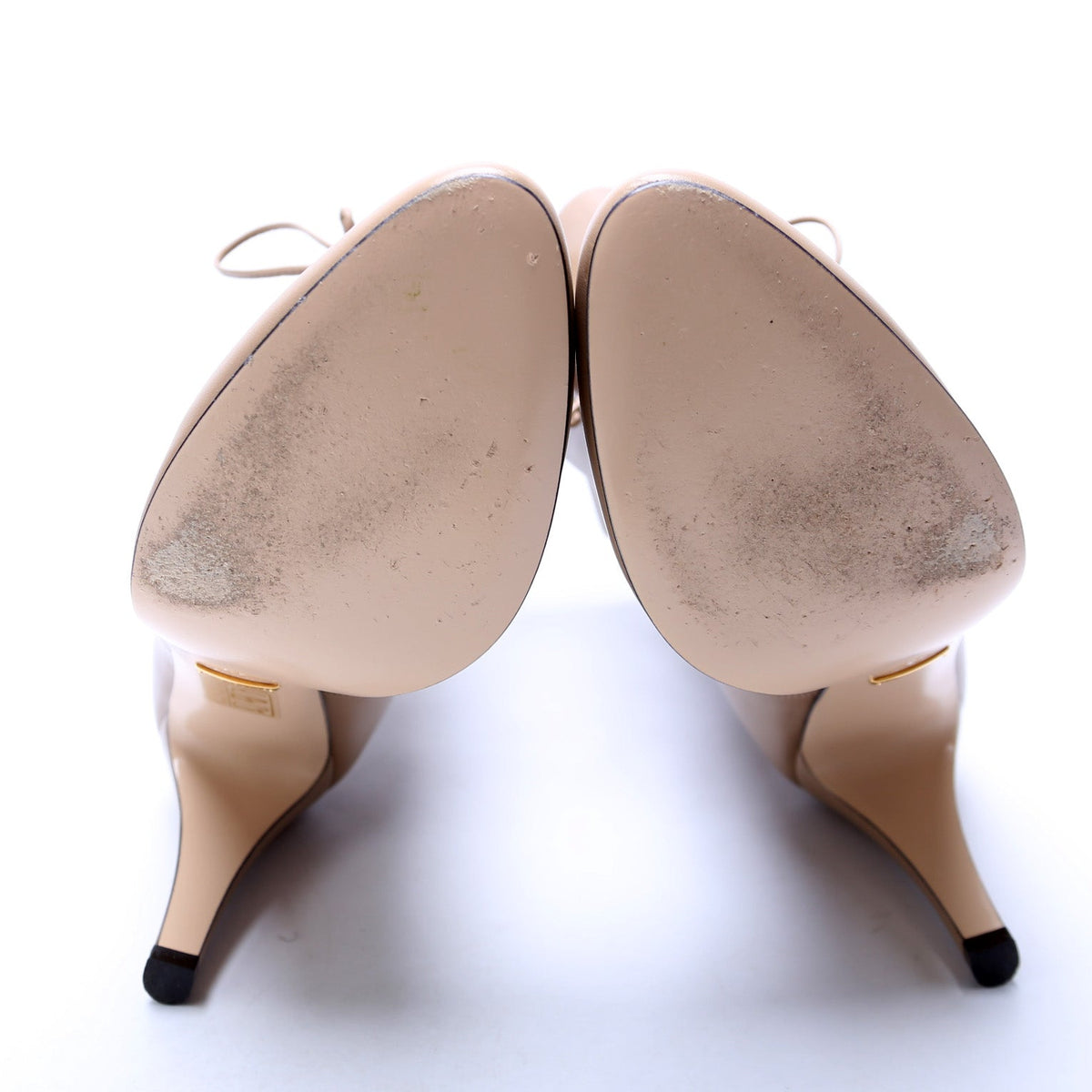 Leather Tie Booties Size