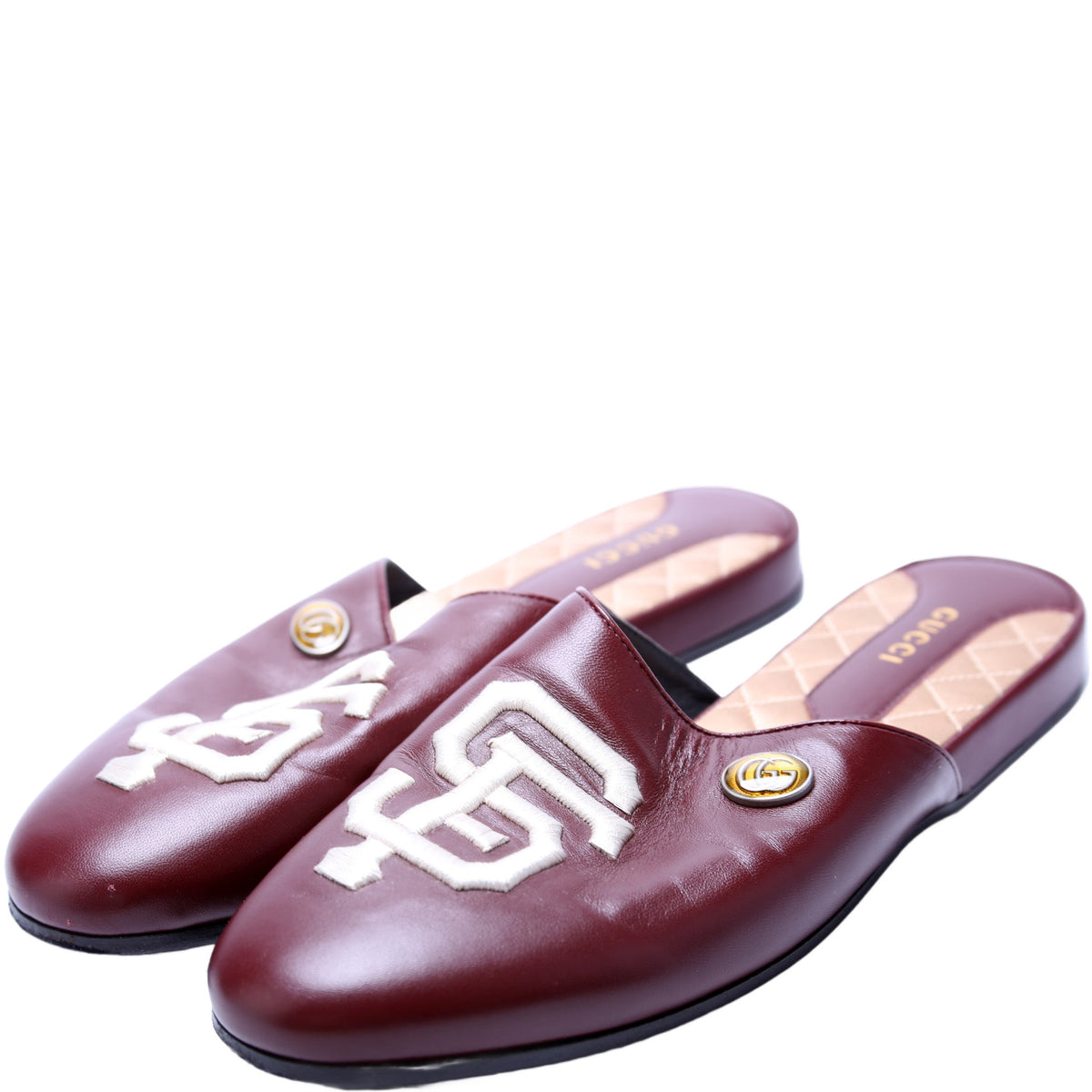 SF Leather Mules Size