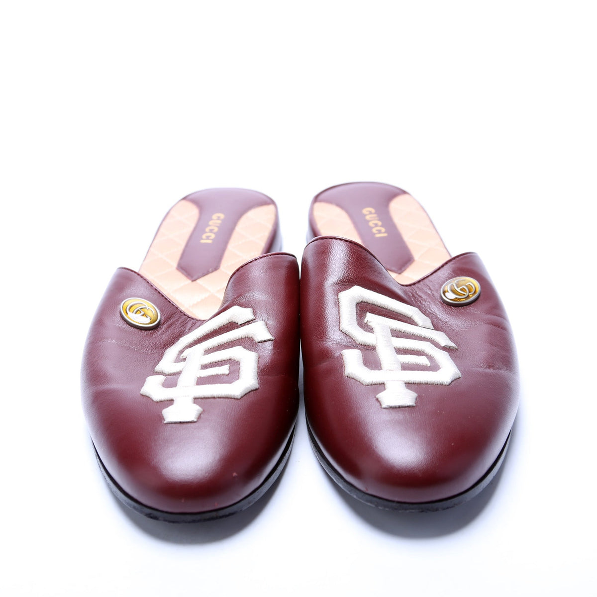 SF Leather Mules Size