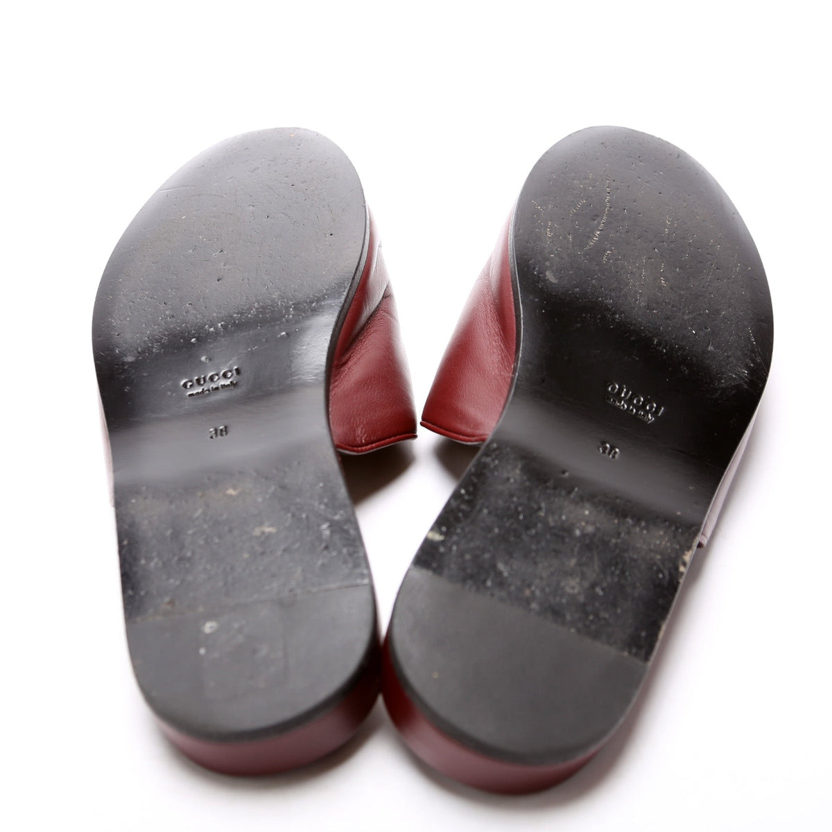 SF Leather Mules Size