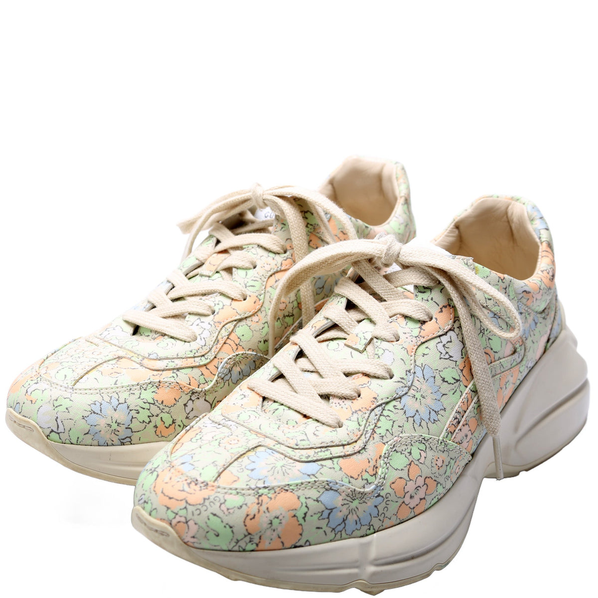 Rhyton Floral Sneakers Size