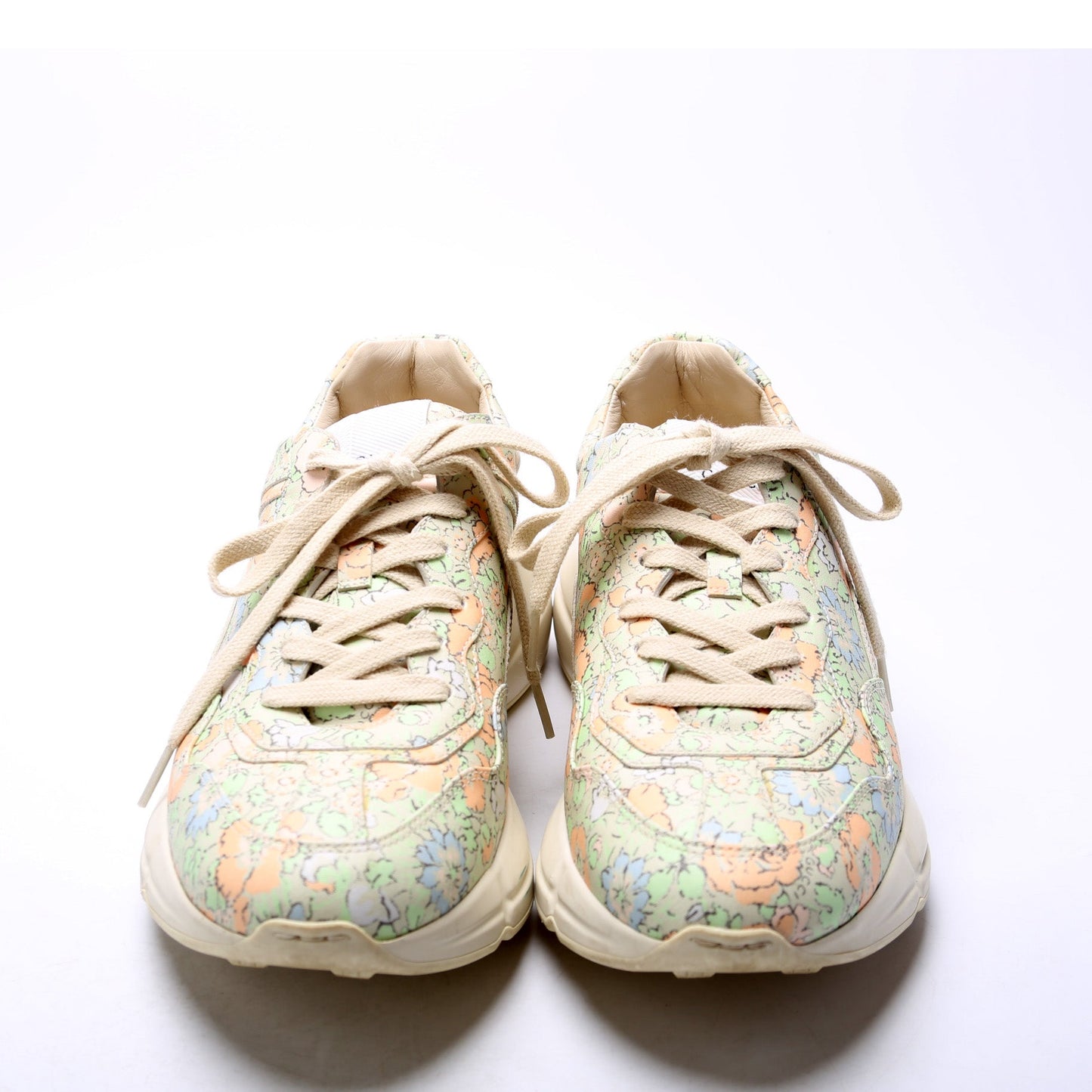 Gucci Rhyton Floral Sneakers Size