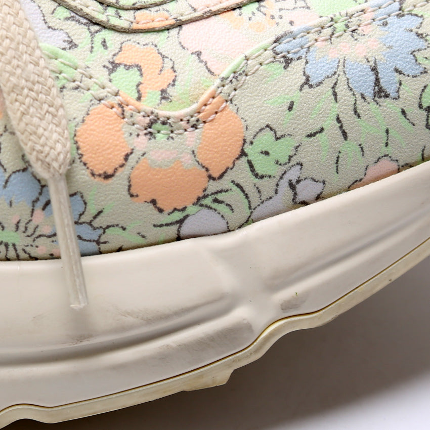 Rhyton Floral Sneakers Size