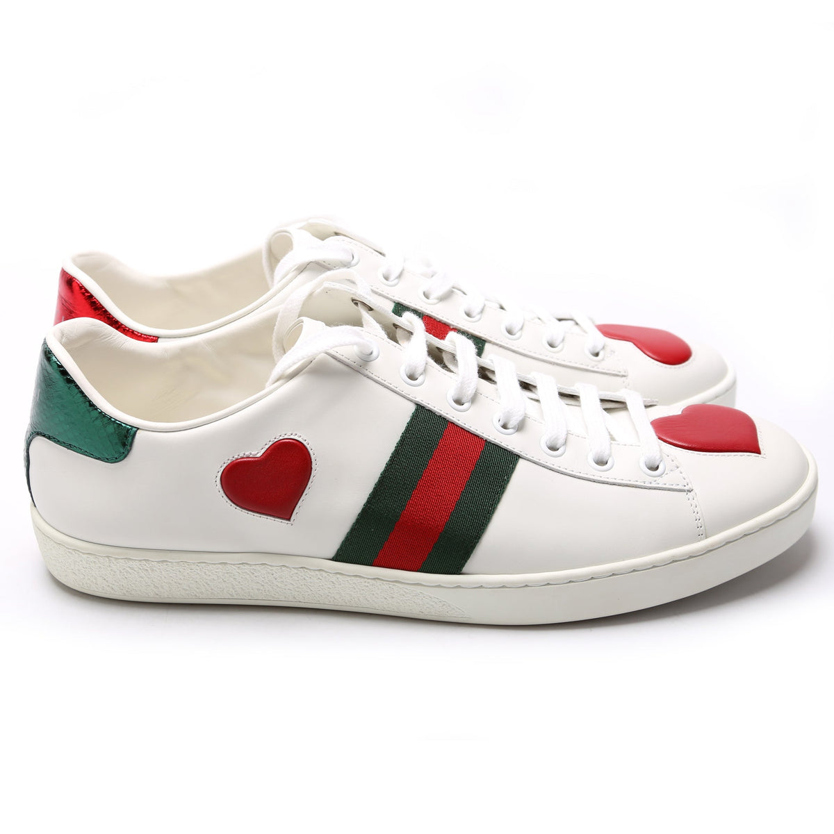Ace Web Heart Sneakers Size