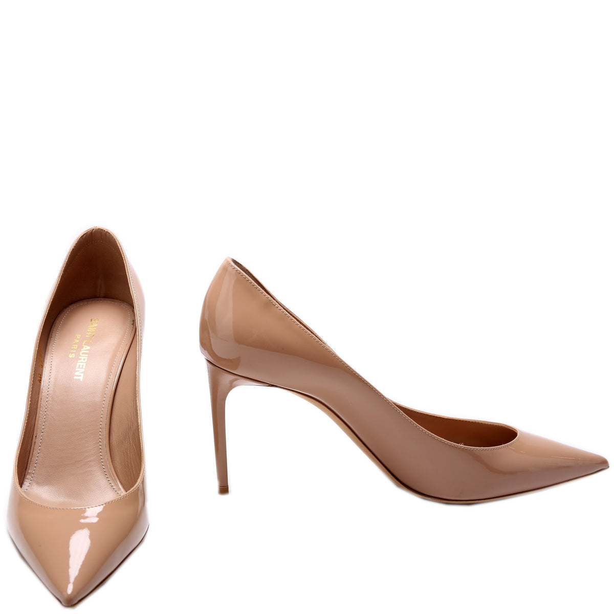 Pointed Toe Patent Pumps Size .