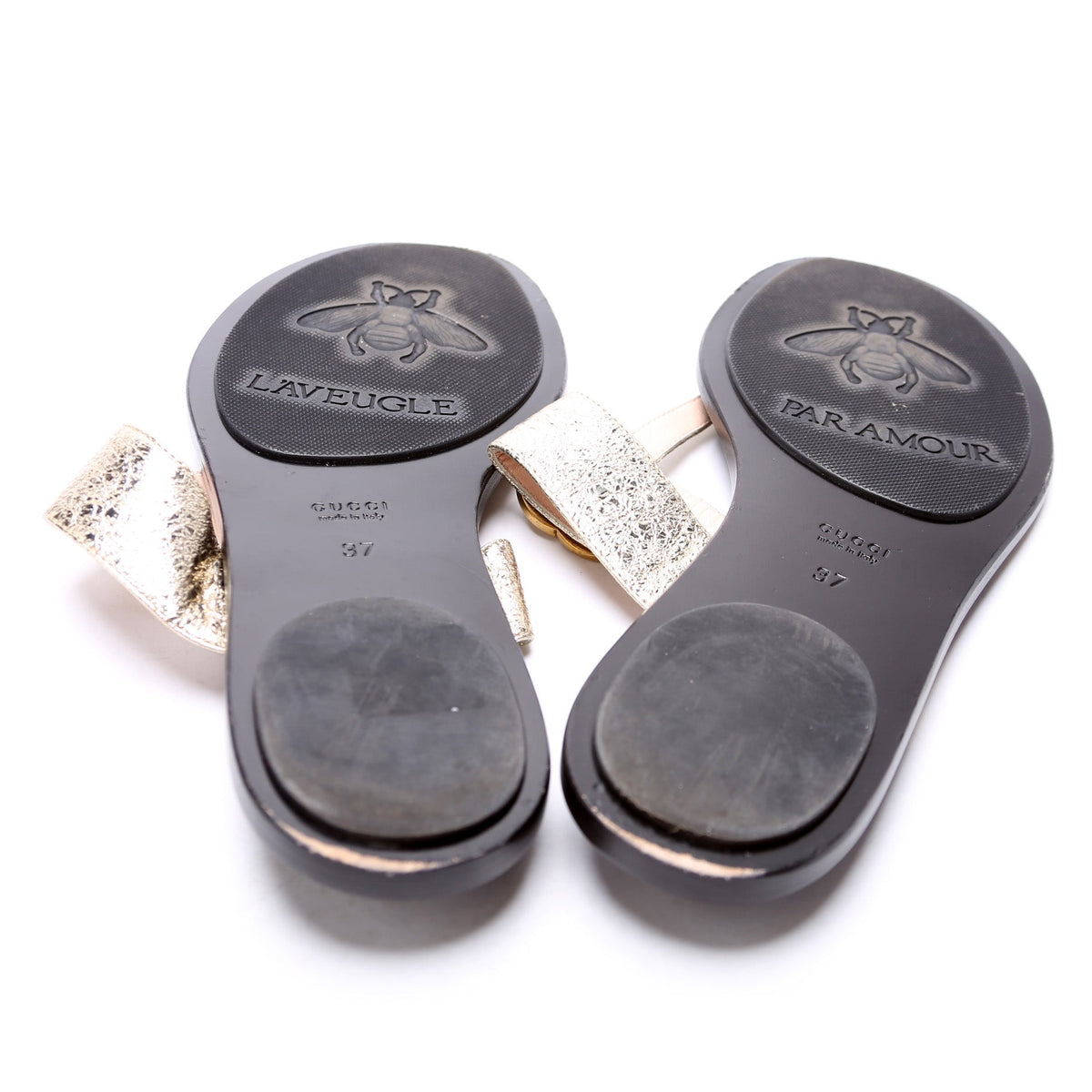 Marmont T Strap Sandals Size