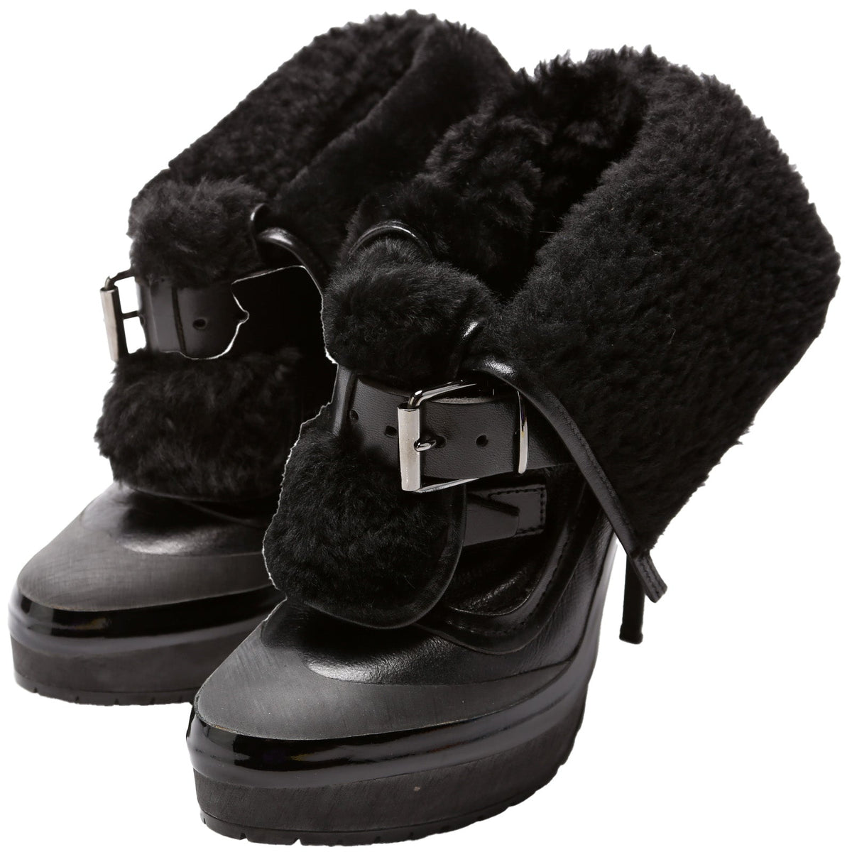 Leather Booties Size 38.5