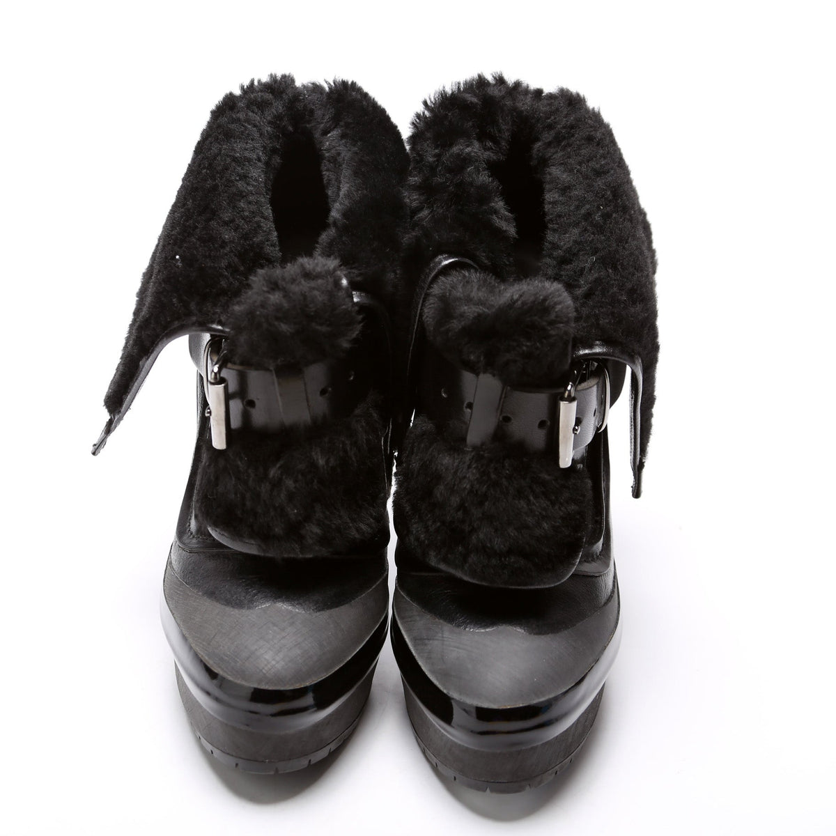 Leather Booties Size 38.5