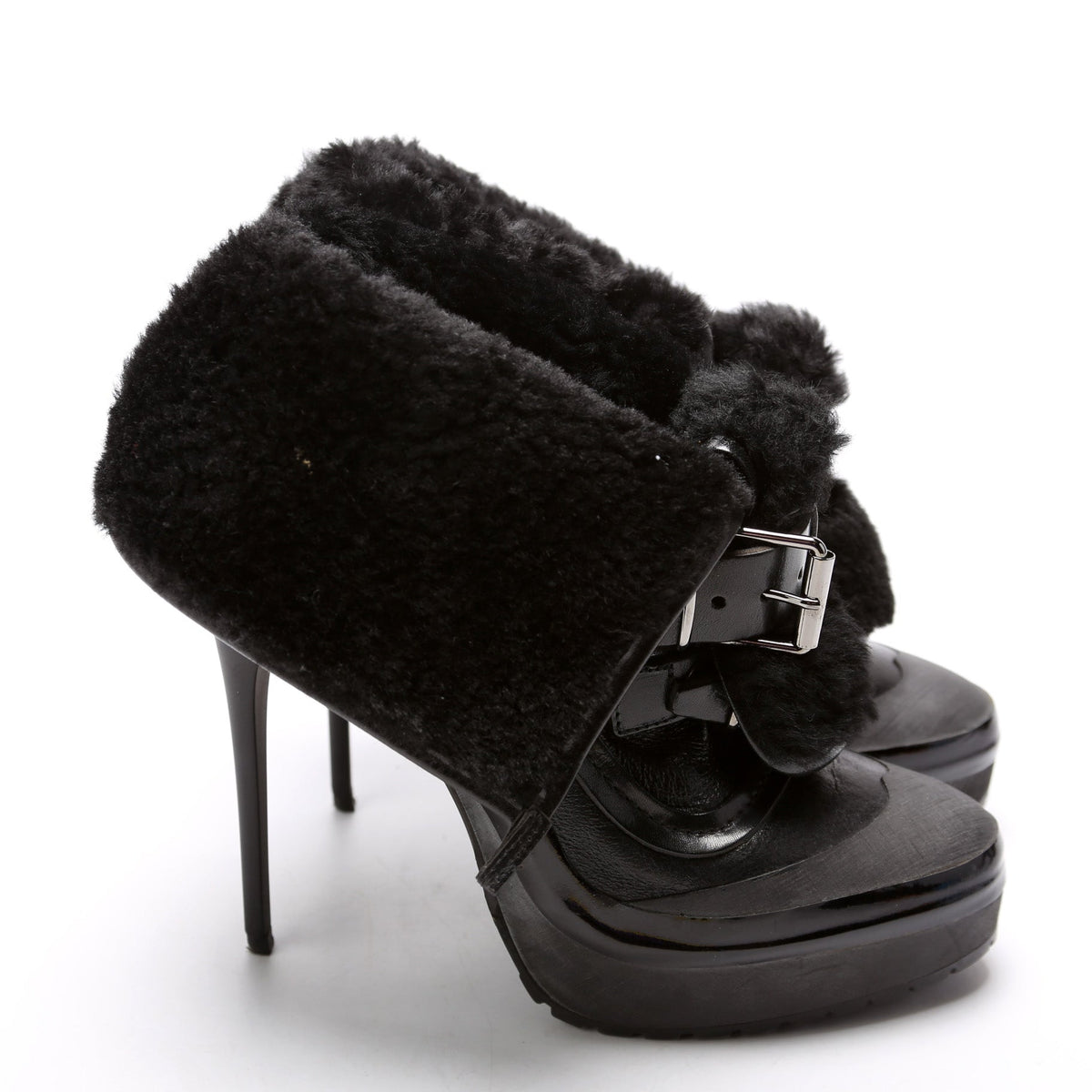 Leather Booties Size 38.5