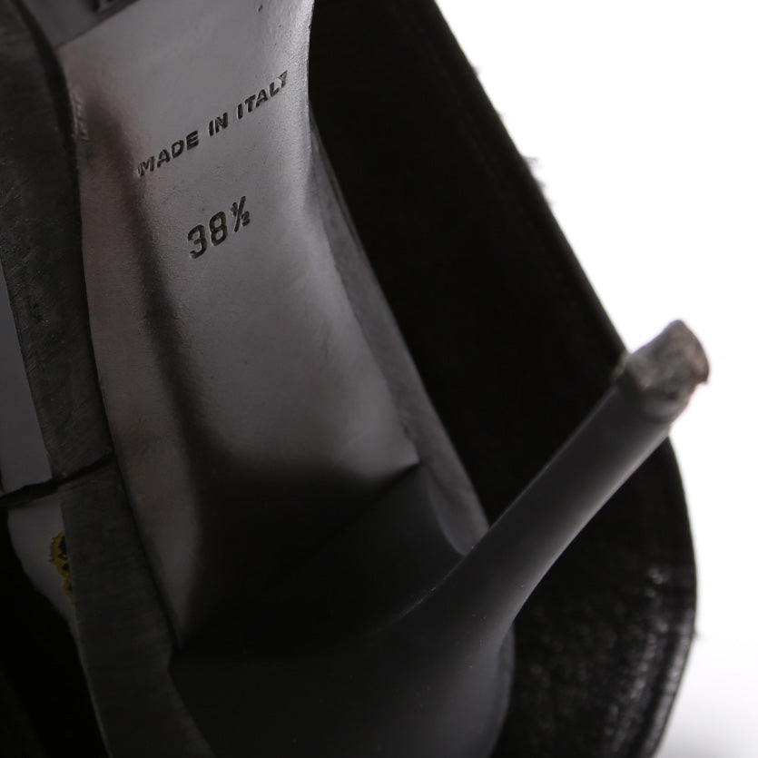 Leather Booties Size 38.5