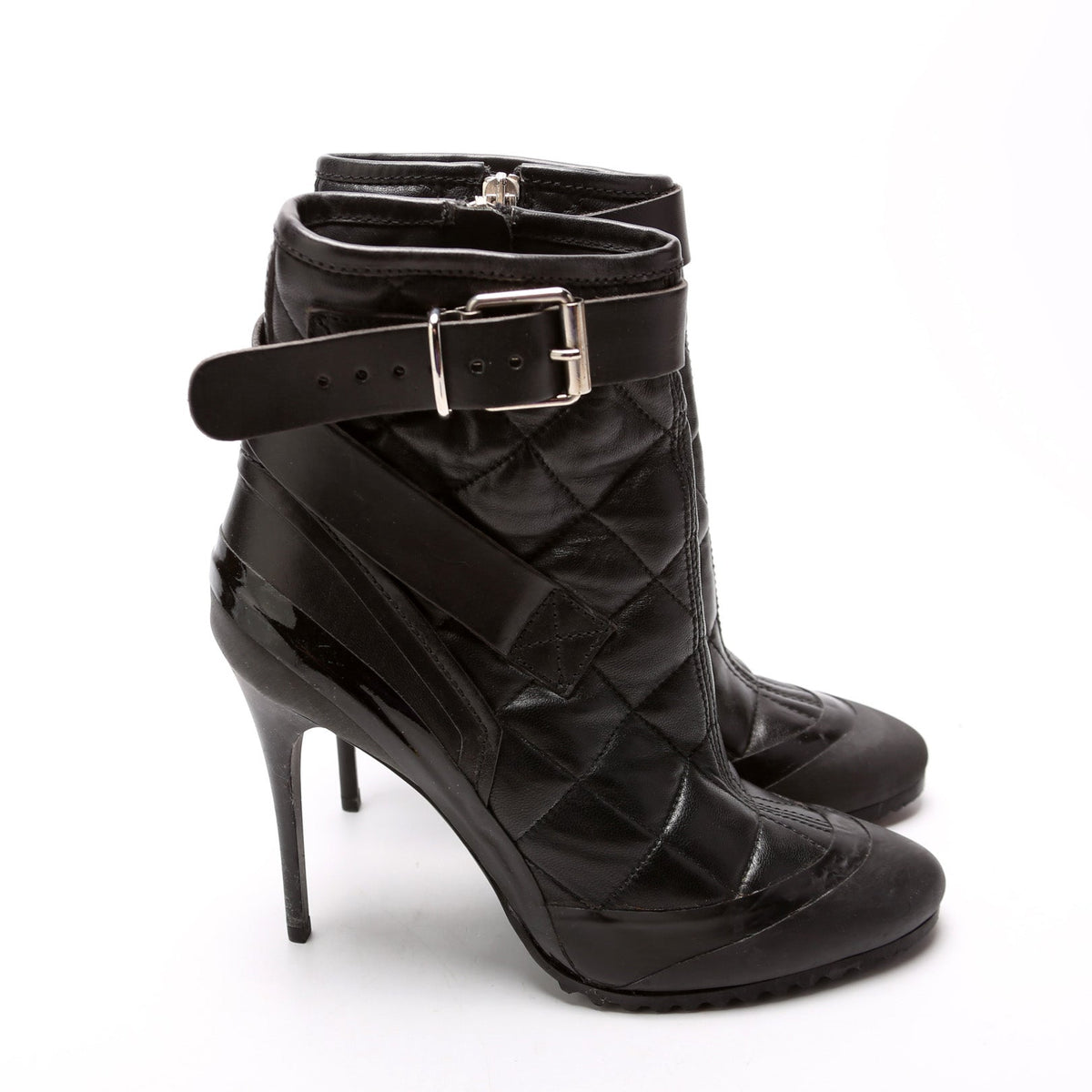 Leather Booties Size 37