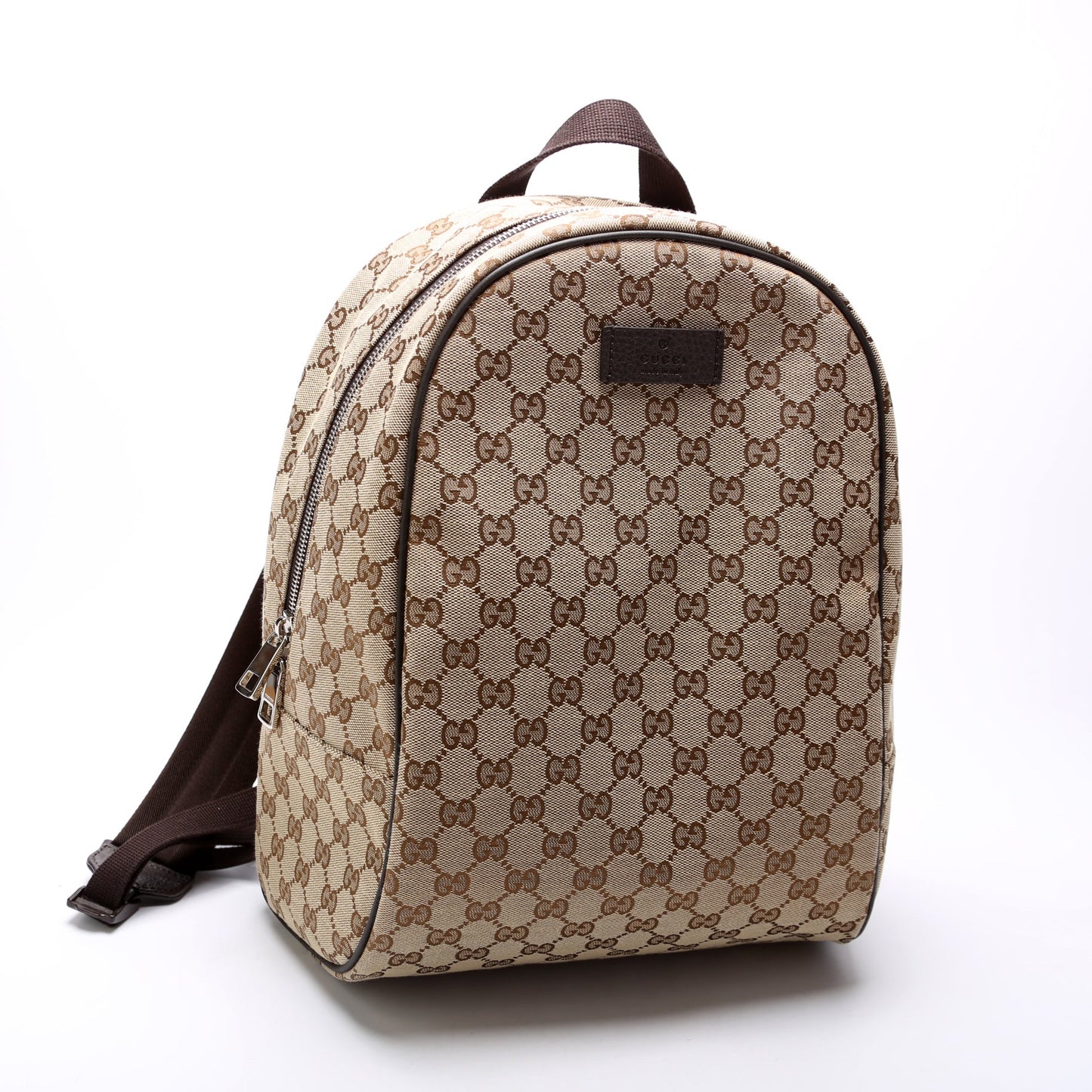 GG Canvas Travel Backpack