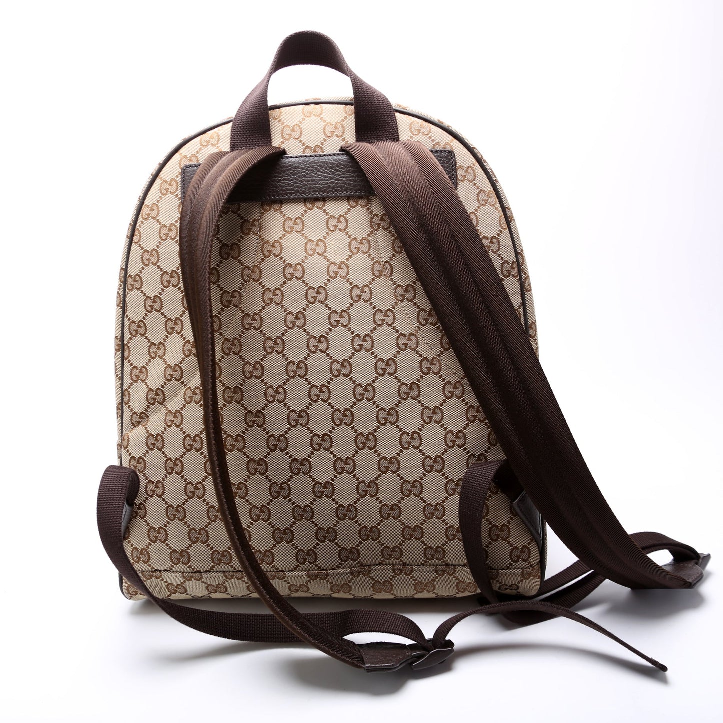 GG Canvas Travel Backpack