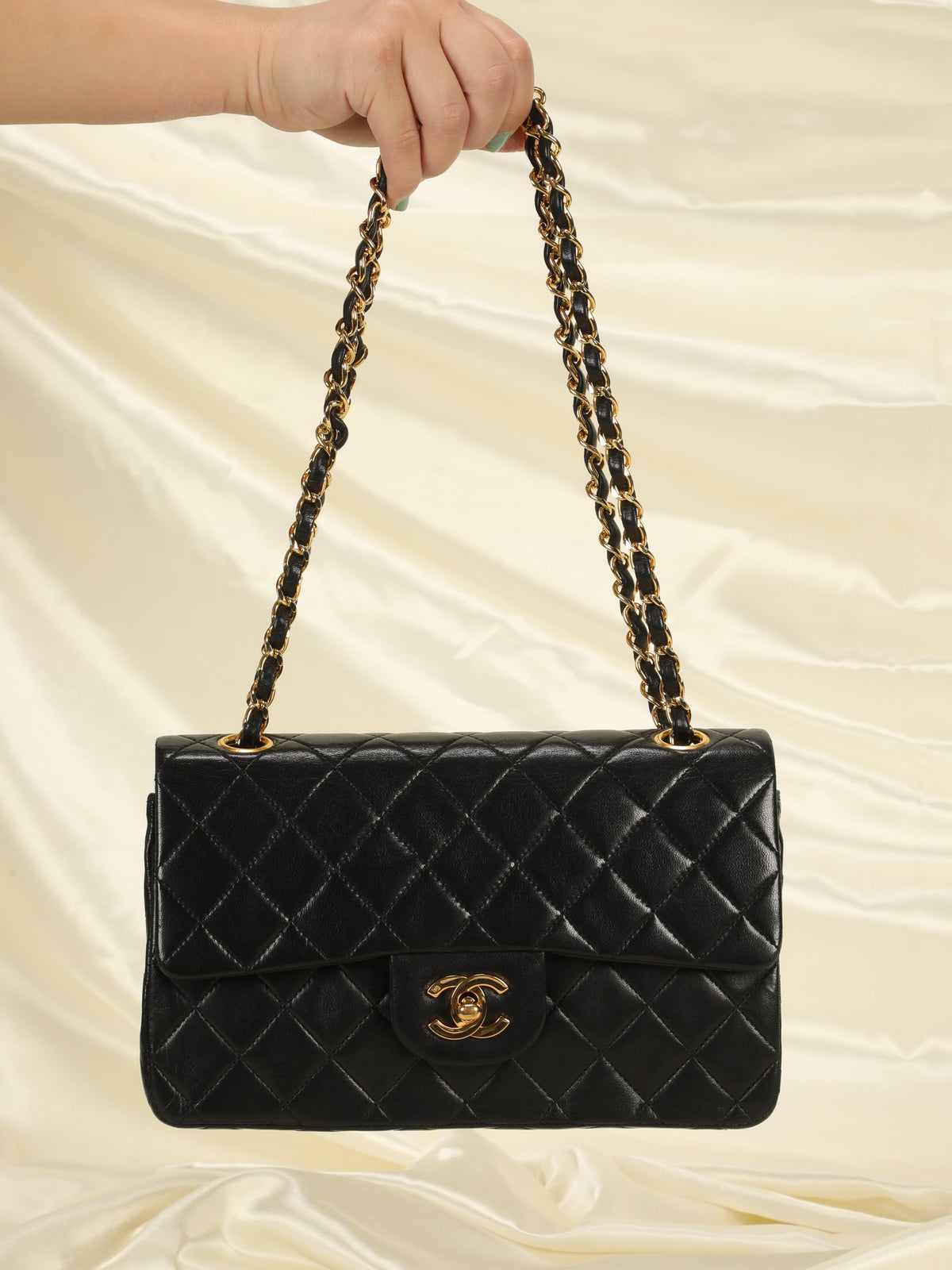 Chanel Small Lambskin Classic Double Flap