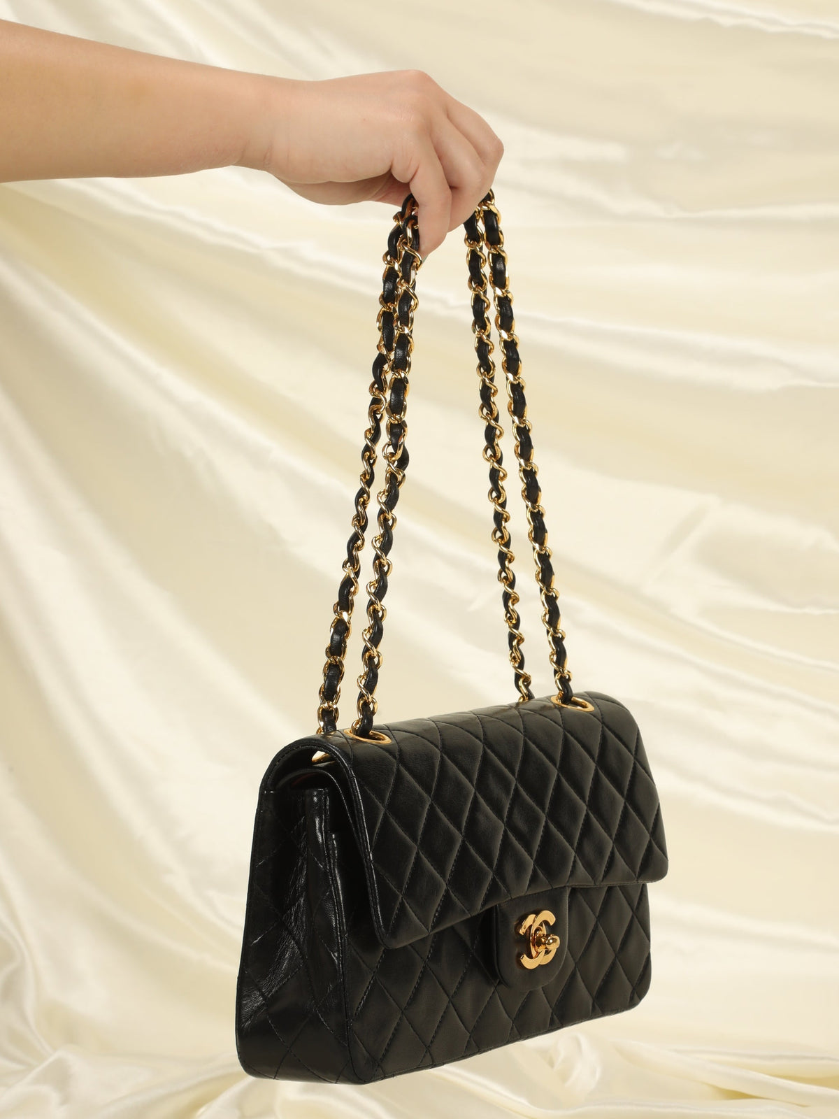 Chanel Small Lambskin Classic Double Flap
