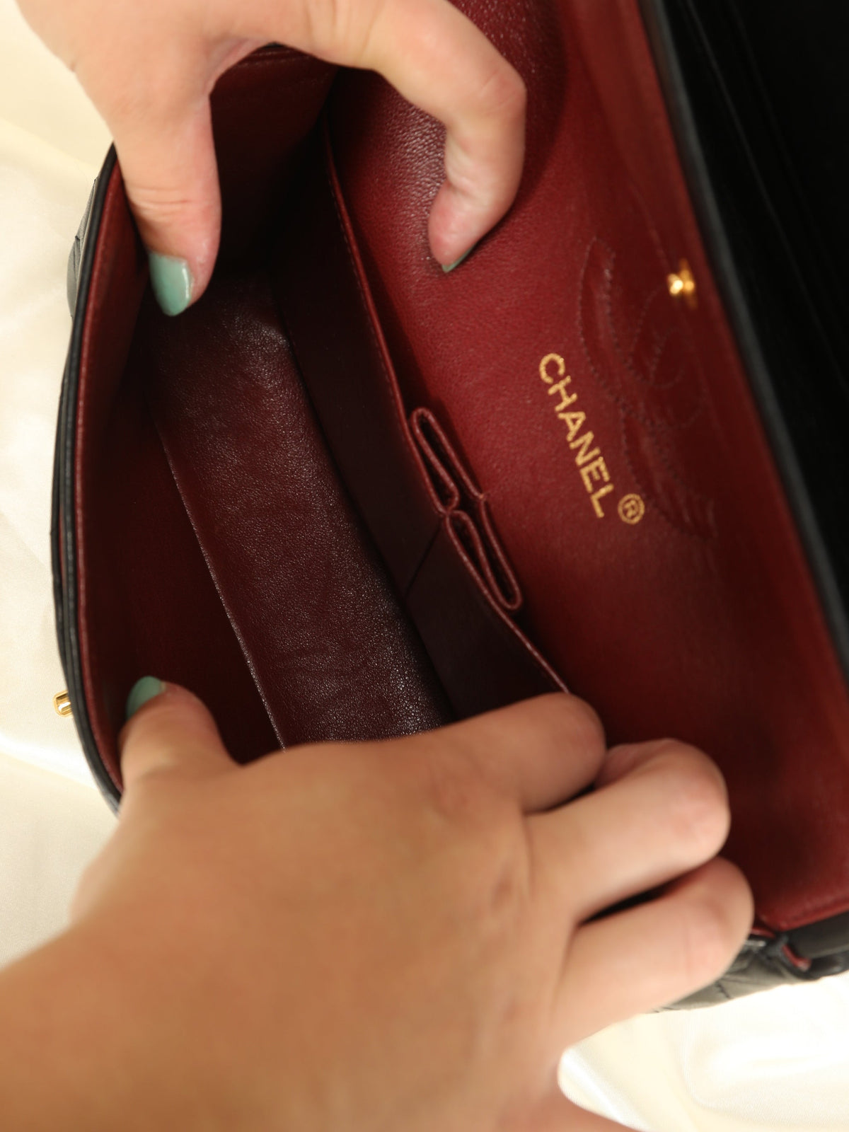 Chanel Small Lambskin Classic Double Flap