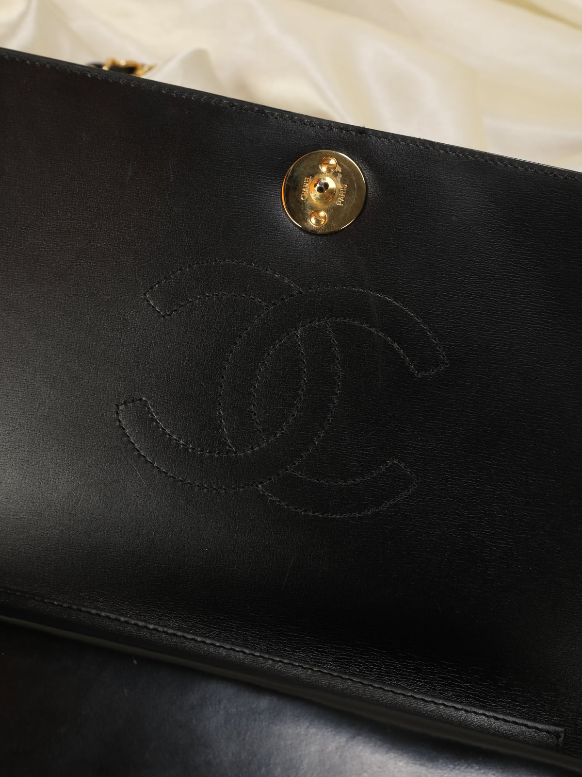 Chanel Patent Medium Full Flap