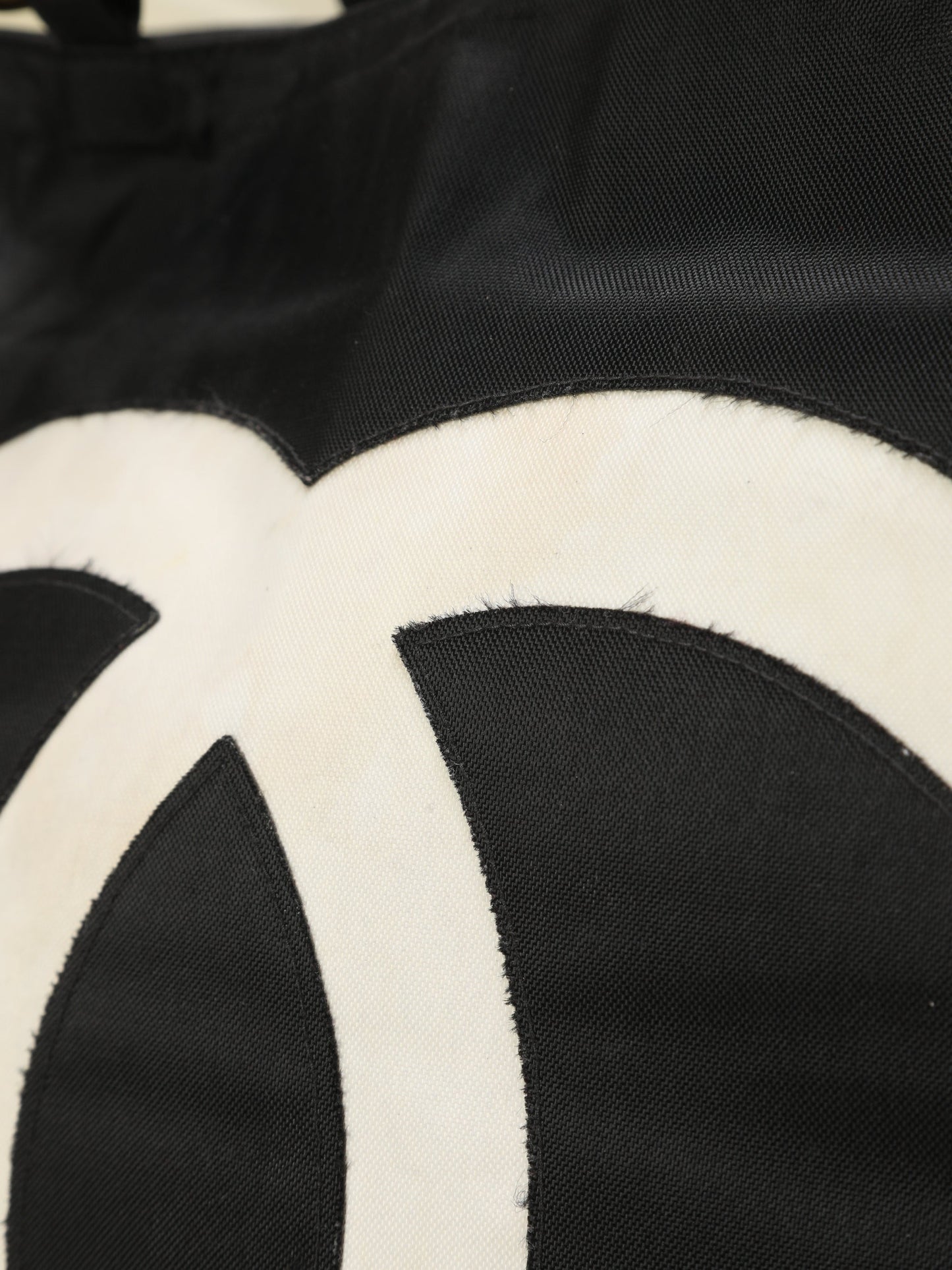 Chanel Nylon Chunky Chain Tote