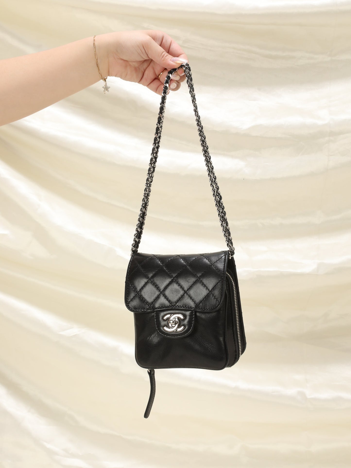 Chanel Mini Clams Crossbody