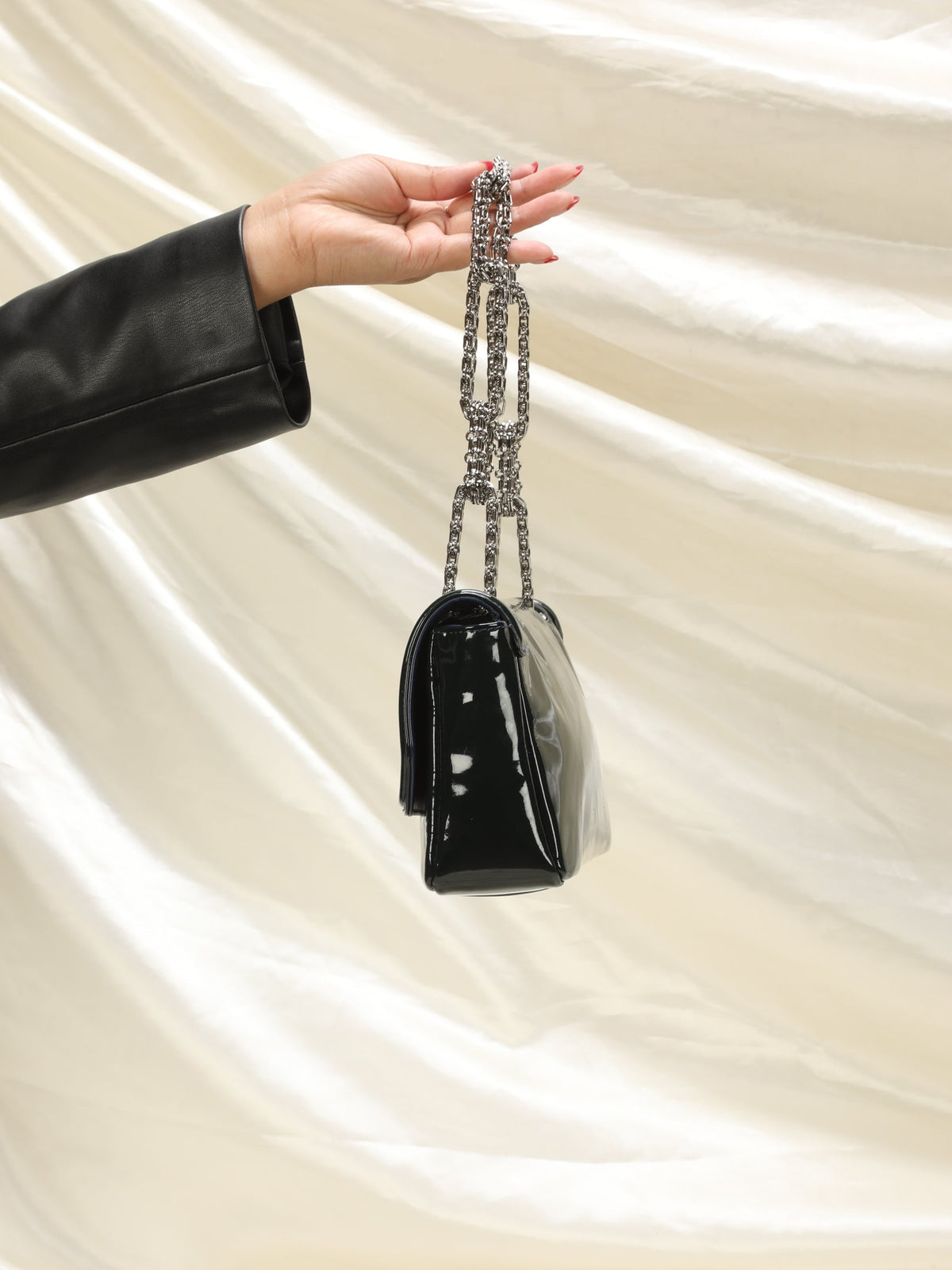 Chanel Patent Chain Bag