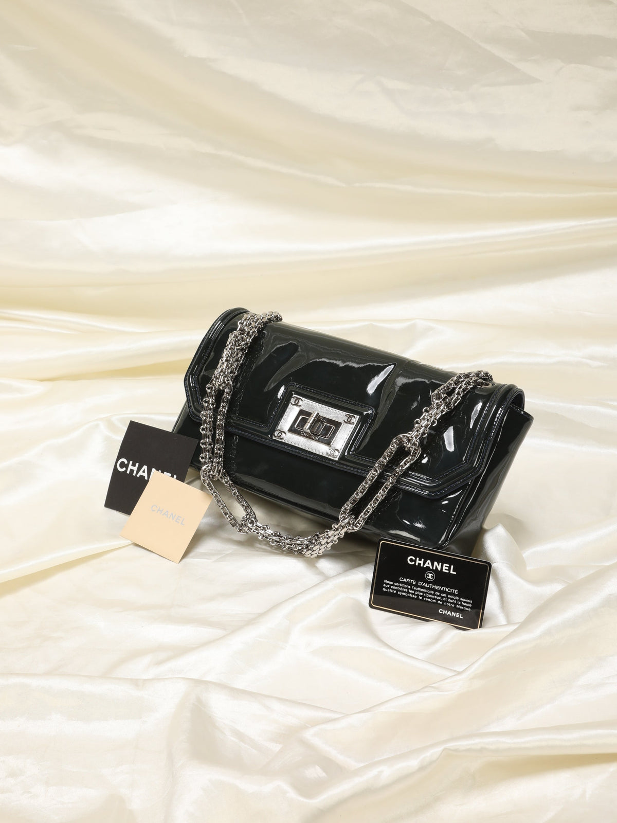 Chanel Patent Chain Bag