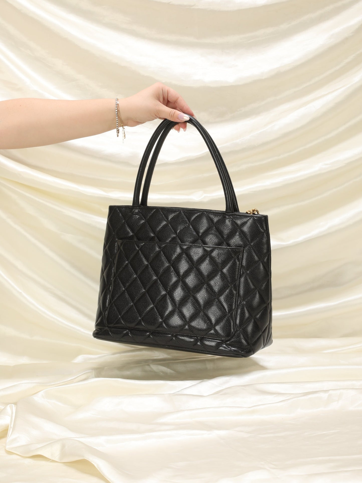 Chanel Medallion Caviar Tote