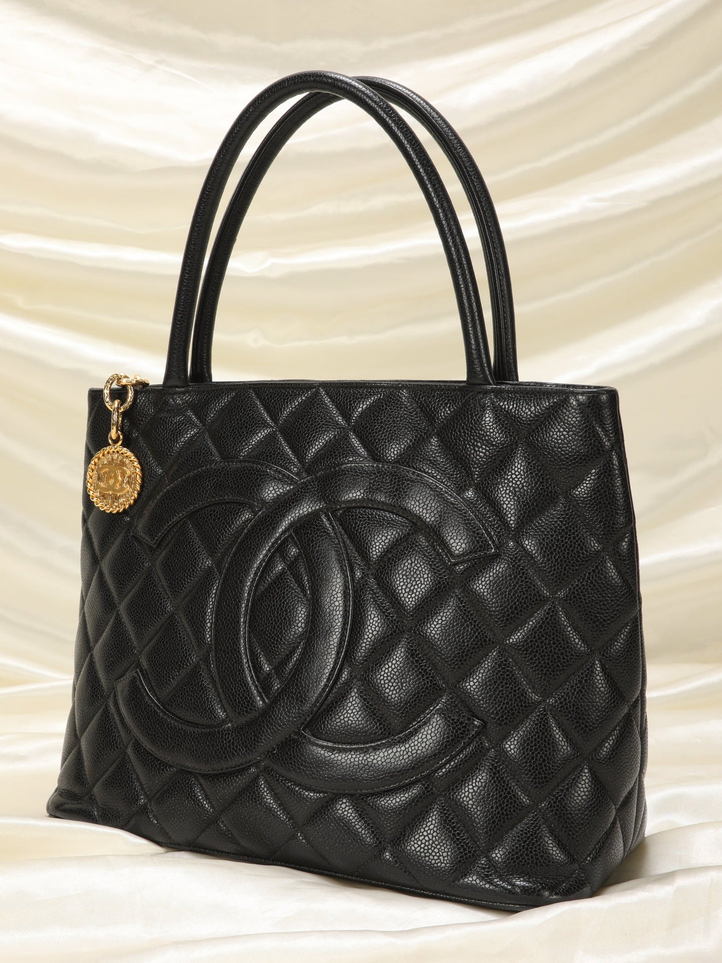 Chanel Medallion Caviar Tote