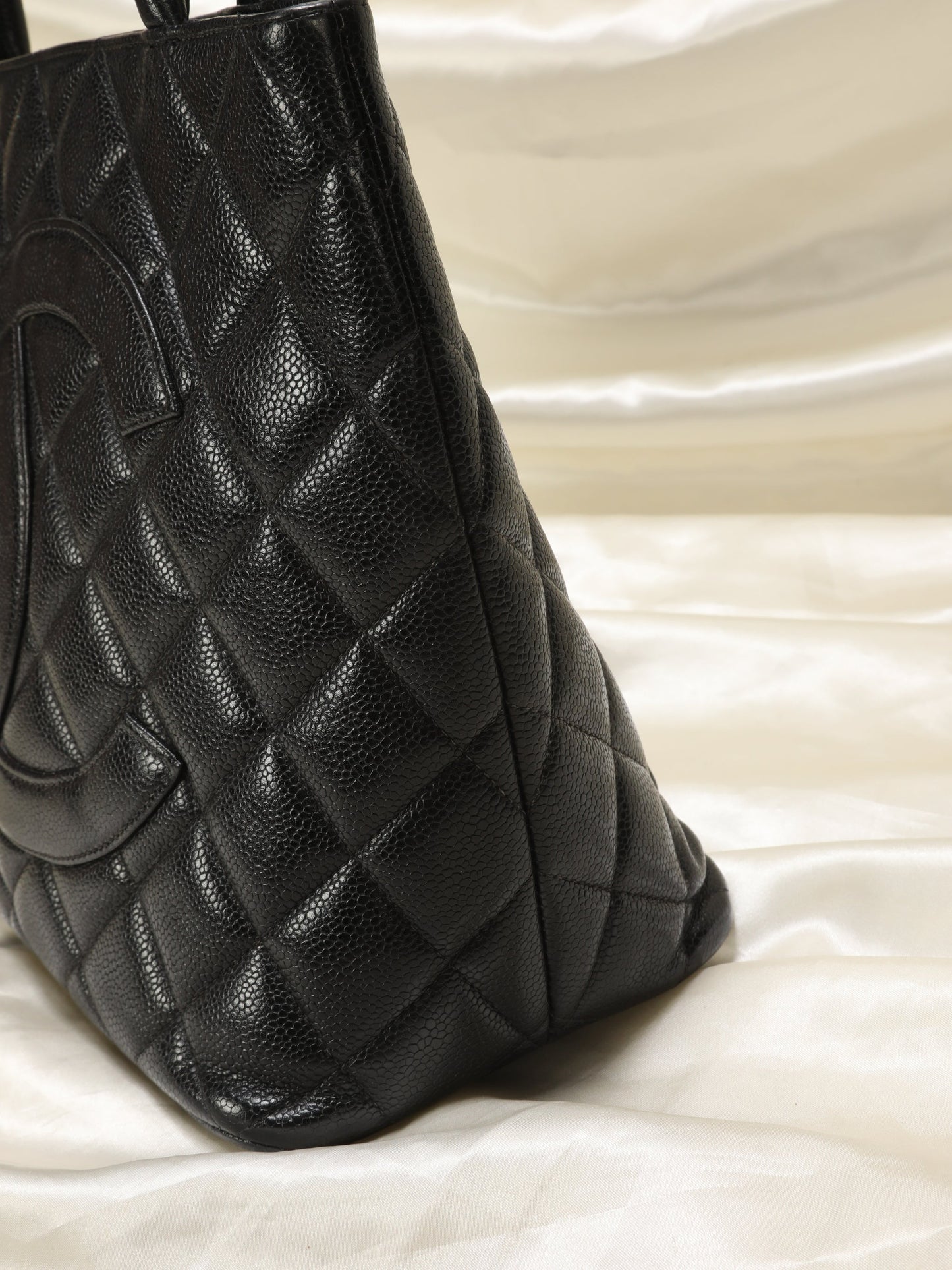 Chanel Medallion Caviar Tote