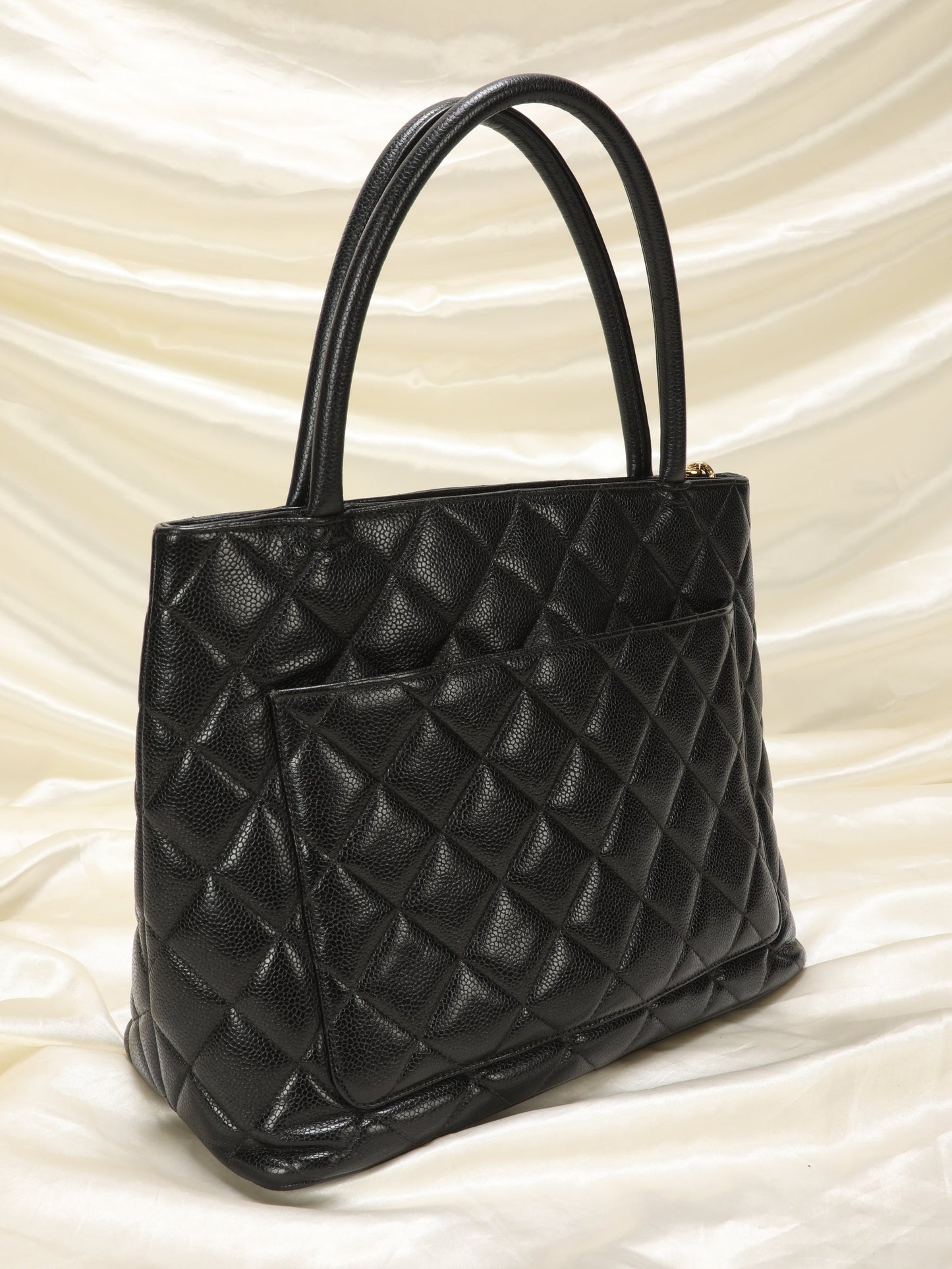 Chanel Medallion Caviar Tote