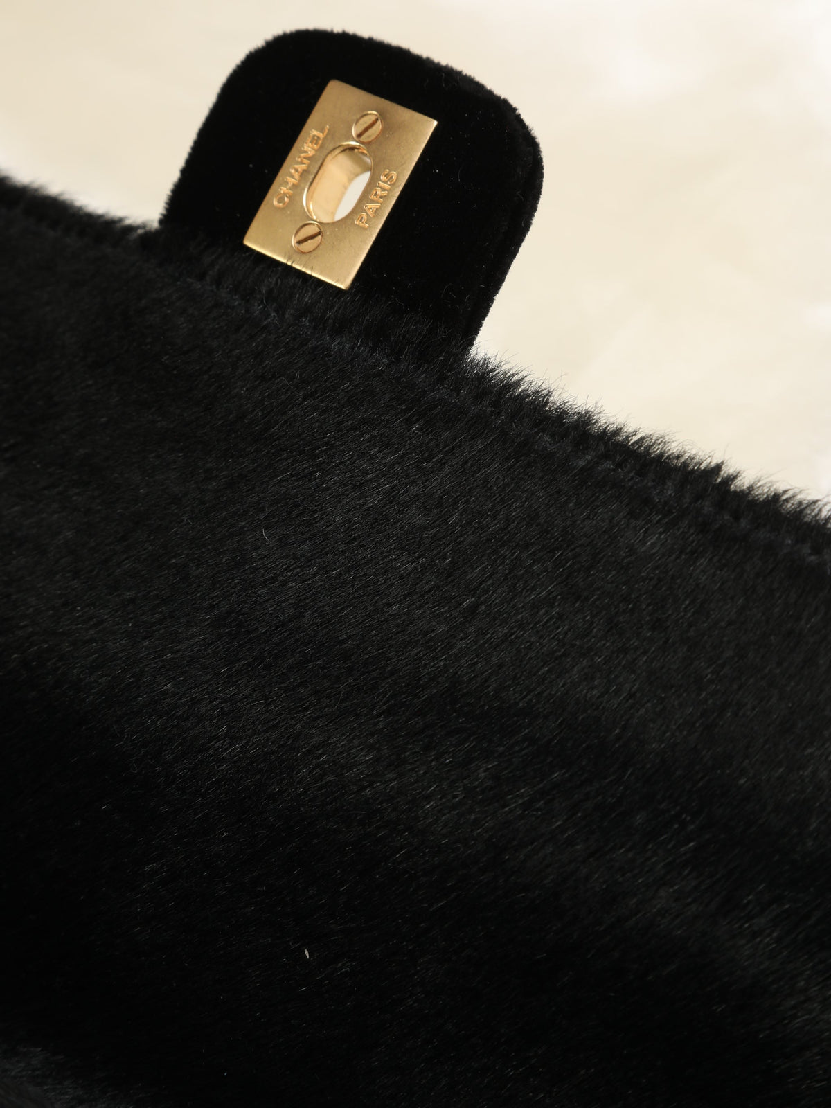 Chanel Pony Hair Half Flap