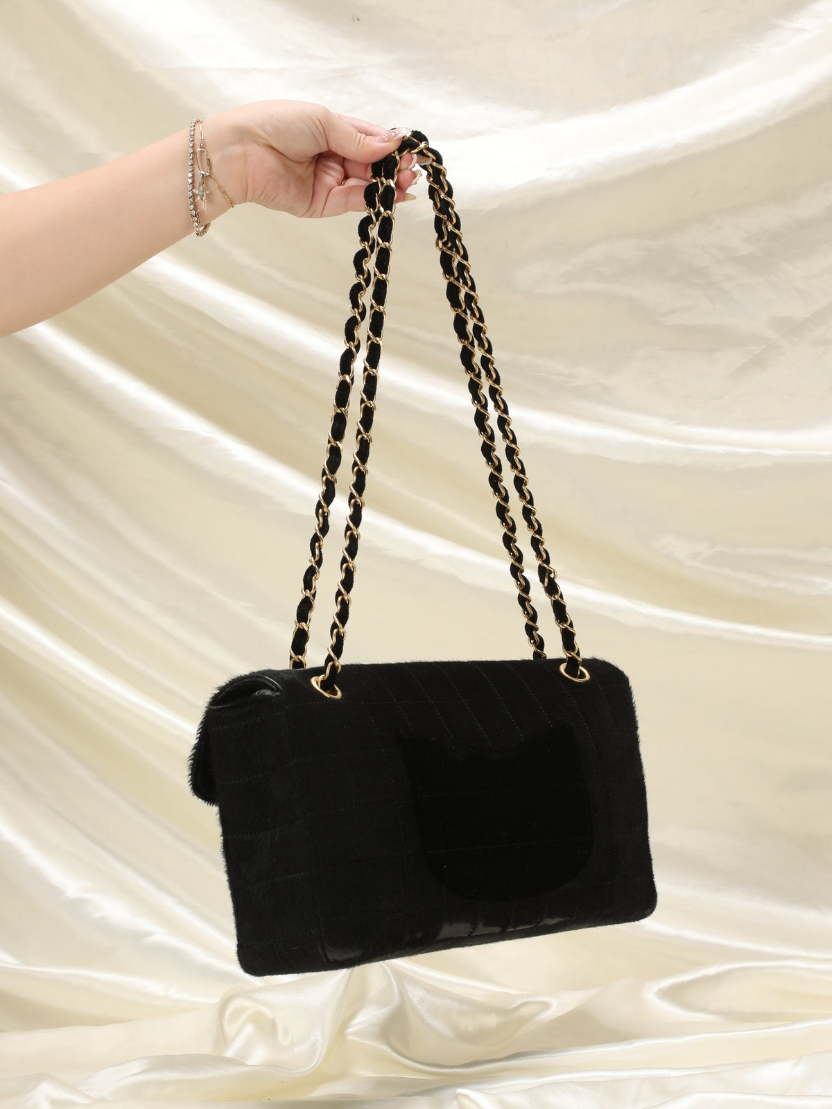 Chanel Pony Hair Half Flap