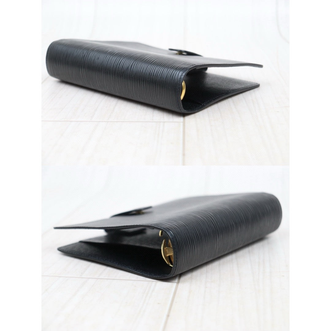 Very Good ( Rank A)｜ LV Epi MM Notebook Cover Black｜Q25030617