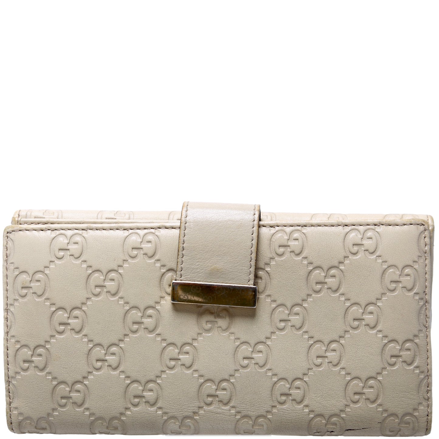 Gucci  Guccissima Continental Flap Wallet