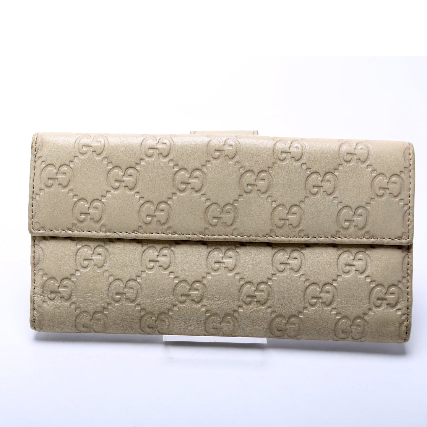 Gucci  Guccissima Continental Flap Wallet