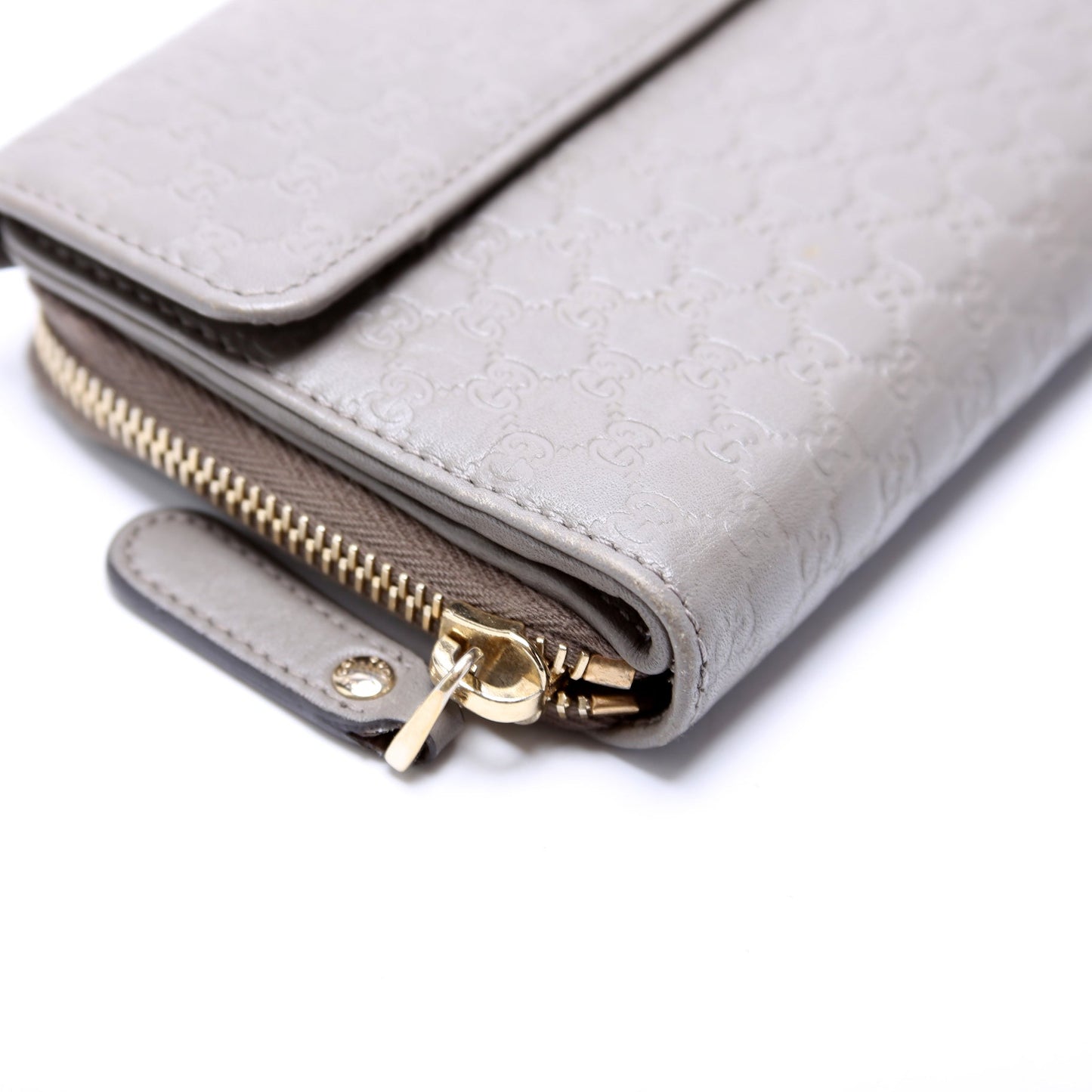 Micro Guccissima Long Wallet