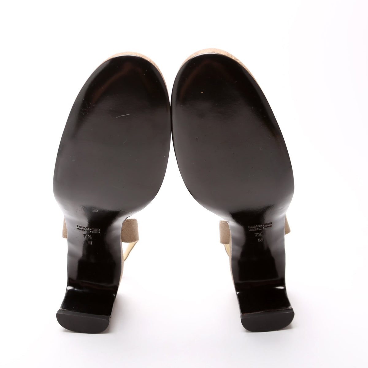 Slingback Mid Heels Size .