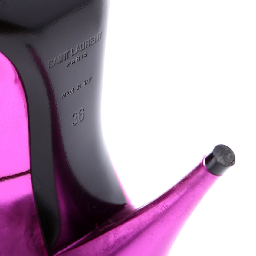 Pumps Metallic Size